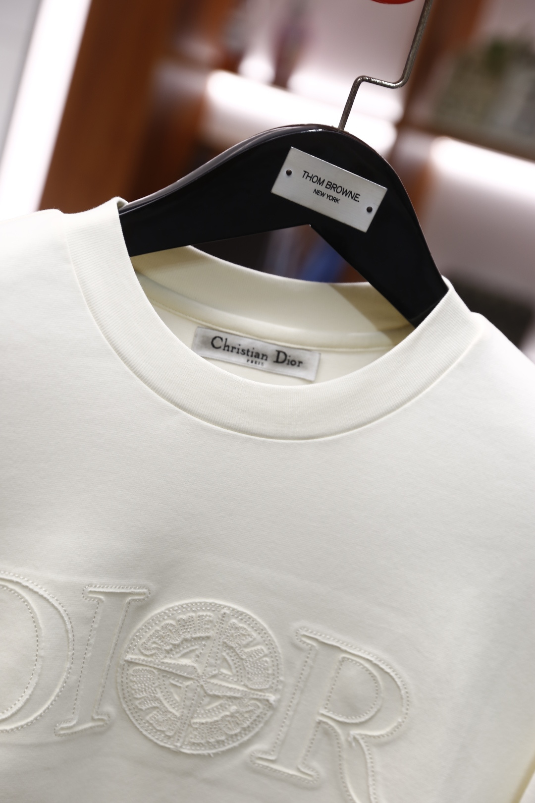 🔥迪奥/Christian D*or.2025秋冬新款男士长袖卫衣🆕经典圆领设计！采用舒适保暖面料！上身