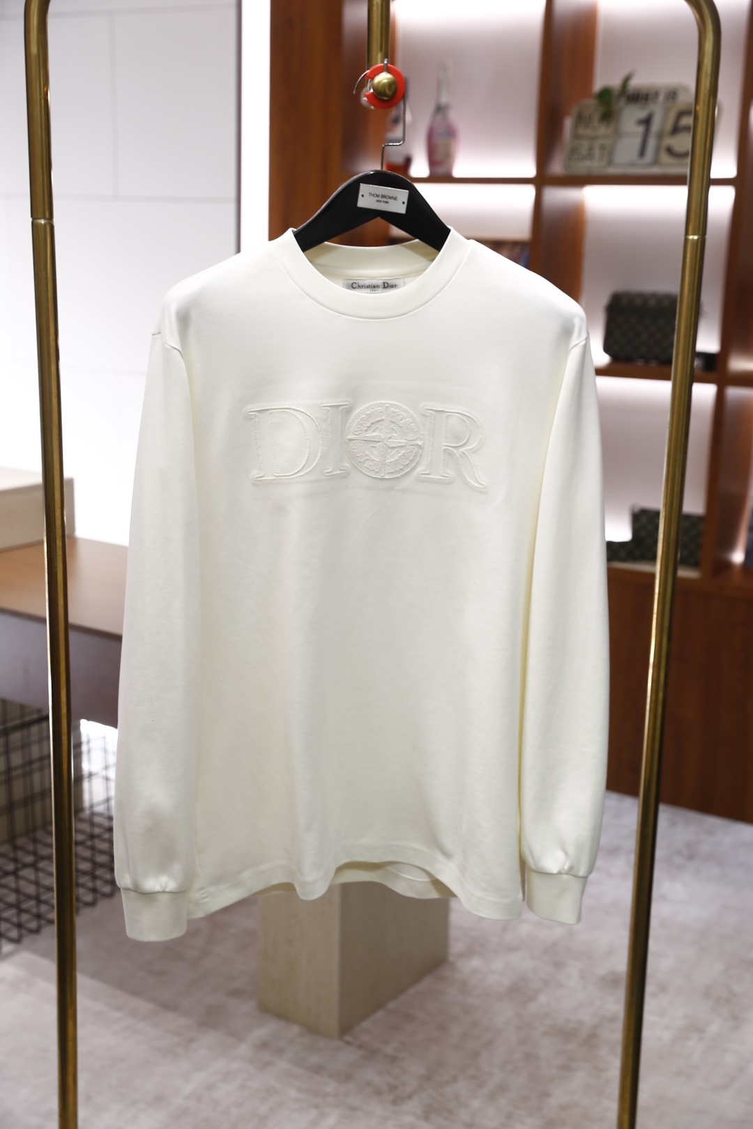 🔥迪奥/Christian D*or.2025秋冬新款男士长袖卫衣🆕经典圆领设计！采用舒适保暖面料！上身