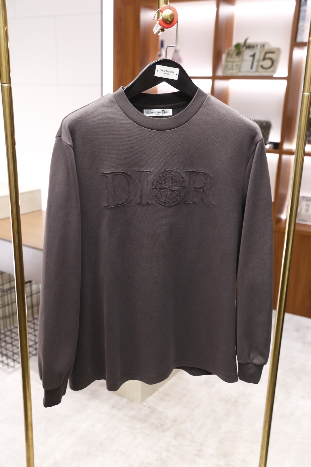 🔥迪奥/Christian D*or.2025秋冬新款男士长袖卫衣🆕经典圆领设计！采用舒适保暖面料！上身