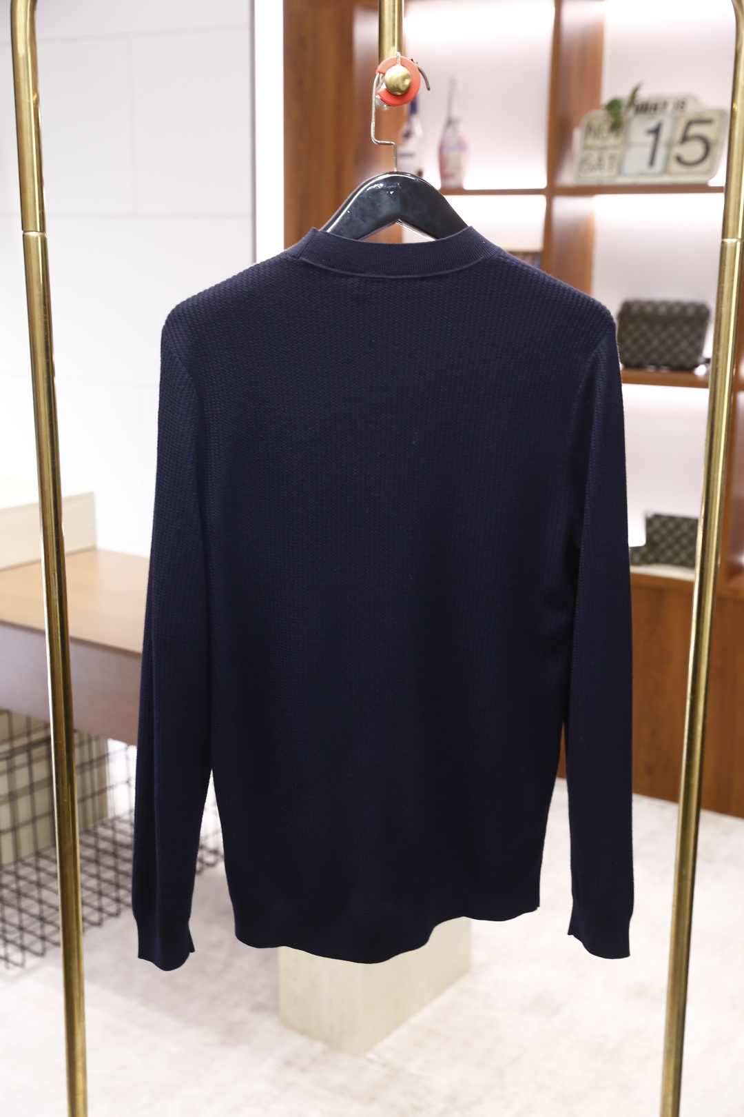 🔥lP🆕.2025秋季新品男士长袖羊毛衫👍🏼独家呈现！奢华品牌LOGO搭配✅超级百搭极符合美学基调的一款