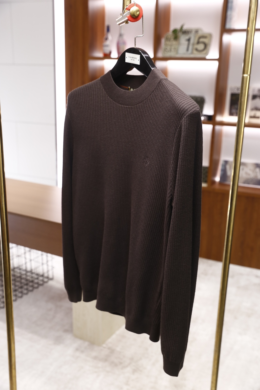 🔥lP🆕.2025秋季新品男士长袖羊毛衫👍🏼独家呈现！奢华品牌LOGO搭配✅超级百搭极符合美学基调的一款