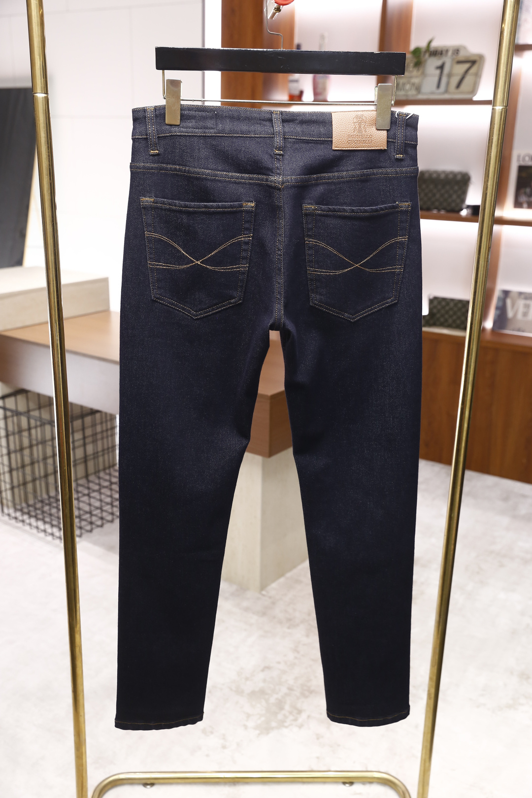 🔥Bc.25秋季新品时尚男士牛仔裤👖采用客供水洗弹力牛仔裤！奢华经典品牌原版Logo设计！时尚潮流因此已