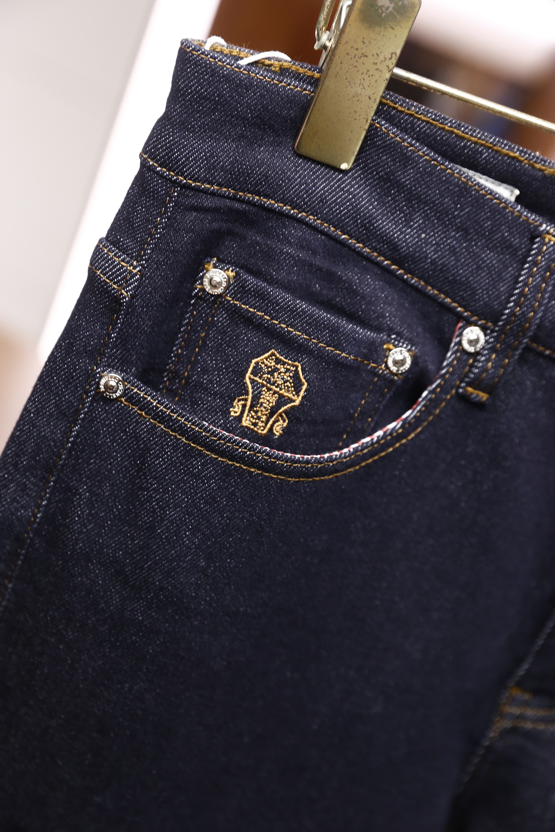 🔥Bc.25秋季新品时尚男士牛仔裤👖采用客供水洗弹力牛仔裤！奢华经典品牌原版Logo设计！时尚潮流因此已