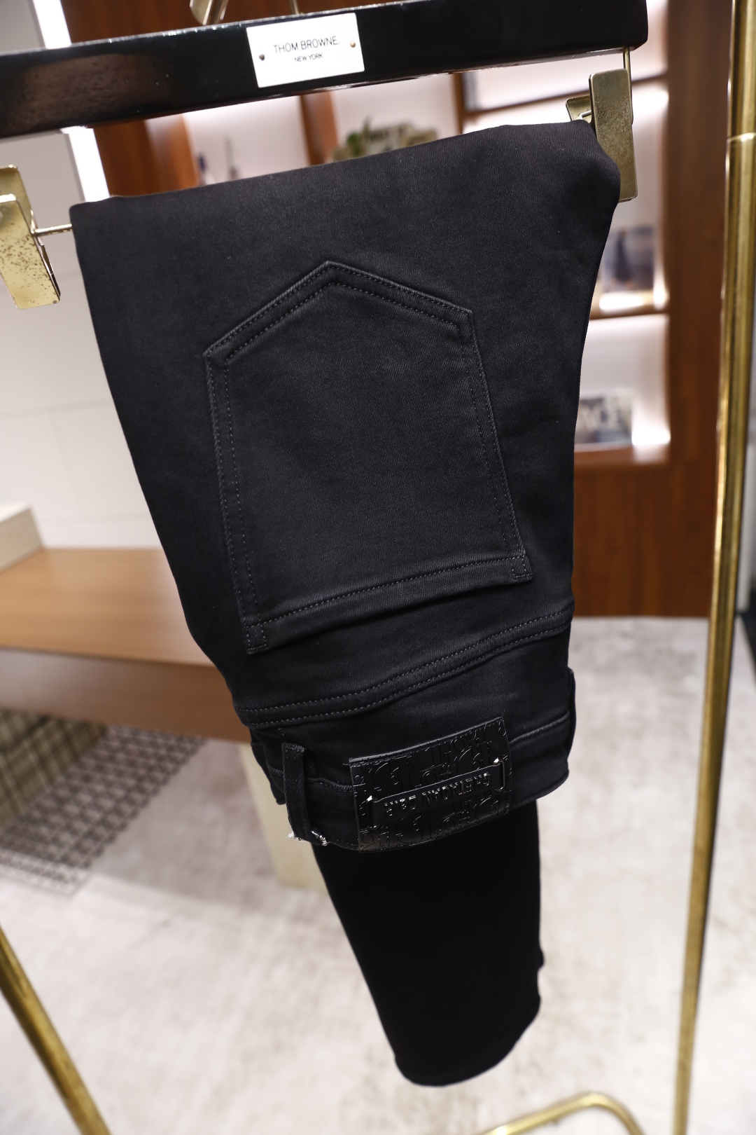 🔥迪奥/Christian Di*r.2025秋季新款原单高端男士深色百搭休闲牛仔裤！奢华经典品牌定制L