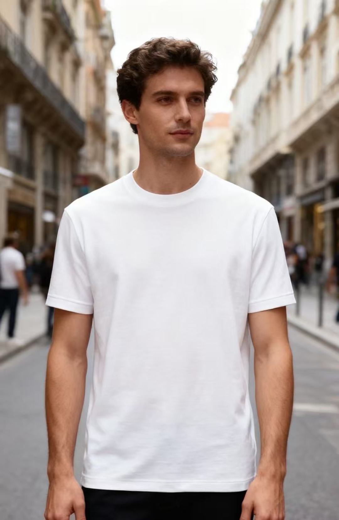 NO:621908,Jenny*/Ze*na. New products for autumn!  Fashionable men's short-sleeved bottoming shirt!  The classic round neck design is combined with luxurious classic clean elements and the overall shape is simple and elegant. It is made of comfortable and warm fabrics with fine texture, suitable for daily leisure or business casual occasions. The upper body is low-key yet luxurious, a must-have for trendy men!  Sizes M-4XL, shipped next day!  ,,zegna,T-shirt,alexander wang19860909杰尼*/Ze*na. 秋季新品！时尚男士短袖打底衫！经典圆领设计奢华经典净版元素搭配整体版型简约大方,采用舒适保暖面料质感细腻,适合日常休闲或商务休闲场合.上身低调而不失奢华,潮男必备款！尺码M-4XL,隔天出货！,,zegna,T-shirt,alexander wang,Men's clothing