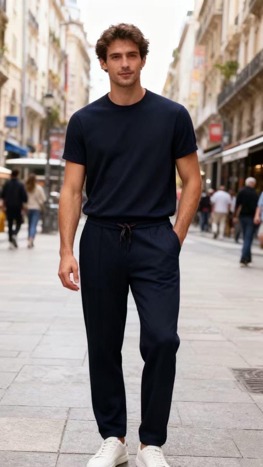 NO:648502,Jenny*/Ze*na. 25 new autumn and winter fashionable men’s casual pants!  Made of imported high-end top-grade customized cotton fabrics, luxurious classic element logo design, the upper body is casual and comfortable!  Fashionable elastic waist, versatile and non-restrictive!  The same product from overseas European counters, the upper body is fashionable and sporty, very low-key without losing the luxurious taste!  The stitching is meticulous and strong!  Perfect three-dimensional tailoring, highly recommended to purchase!  Counter sizes 48-58, shipped the next day!  ,,zegna,alexander wang19860909杰尼*/Ze*na. 25秋冬新品时尚男士休闲裤！采用进口高档顶级定制棉面料,奢华经典元素logo设计 上身随意舒服！时尚松紧腰百搭搭配无束缚感！海外欧洲专柜同品,上身时尚运动显时尚,很低调且不失奢华品味！车工缝线细致而强悍！完美立体剪裁,强烈推荐购入货色！专柜尺码48-58,隔天出货！,,zegna,alexander wang,Men's clothing