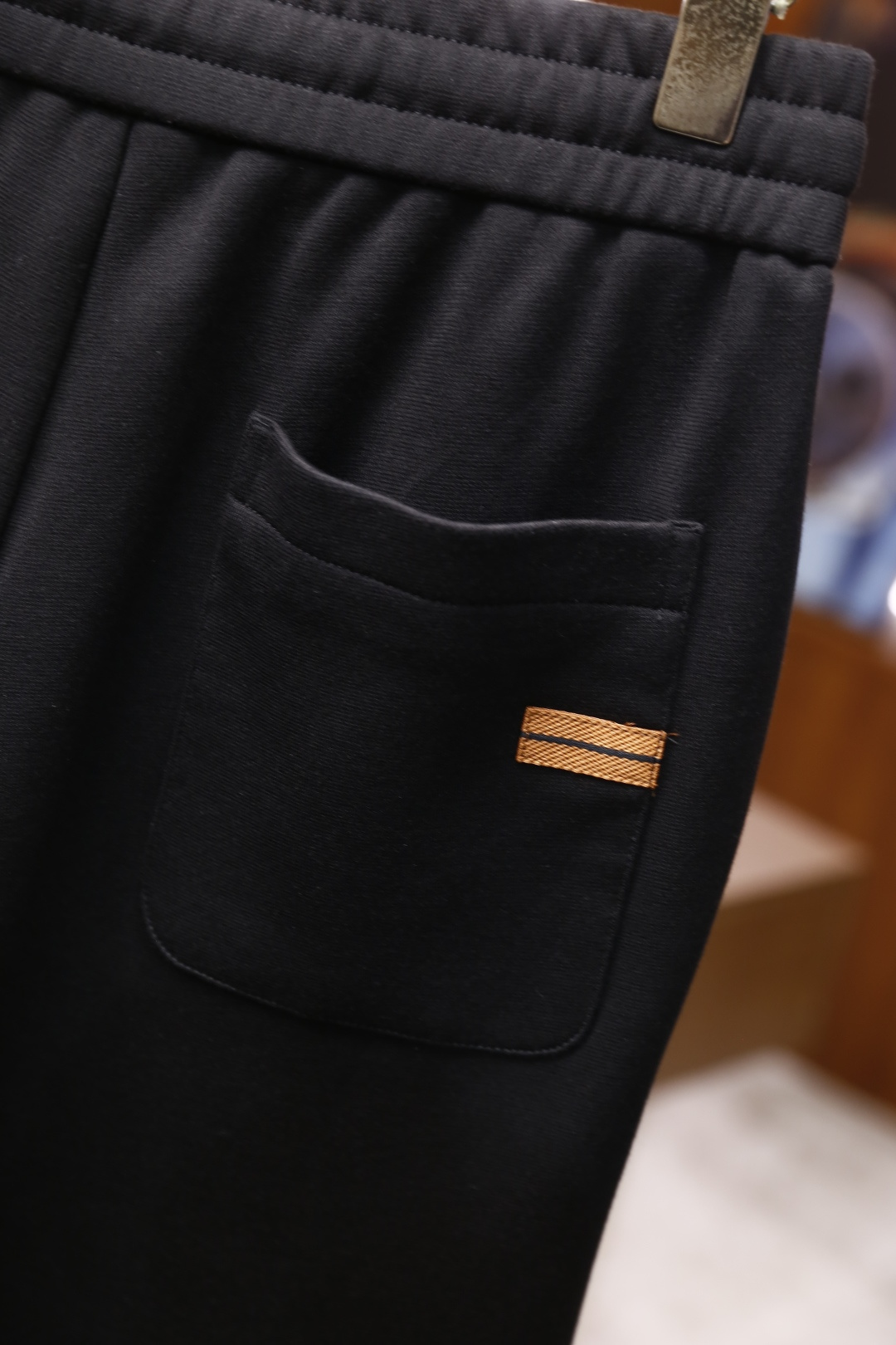 🔥杰尼*/Zeg*a.2025秋冬新款男士休闲裤🆕奢华经典品牌LOGO搭配👍采用舒适保暖棉面料！表面平滑