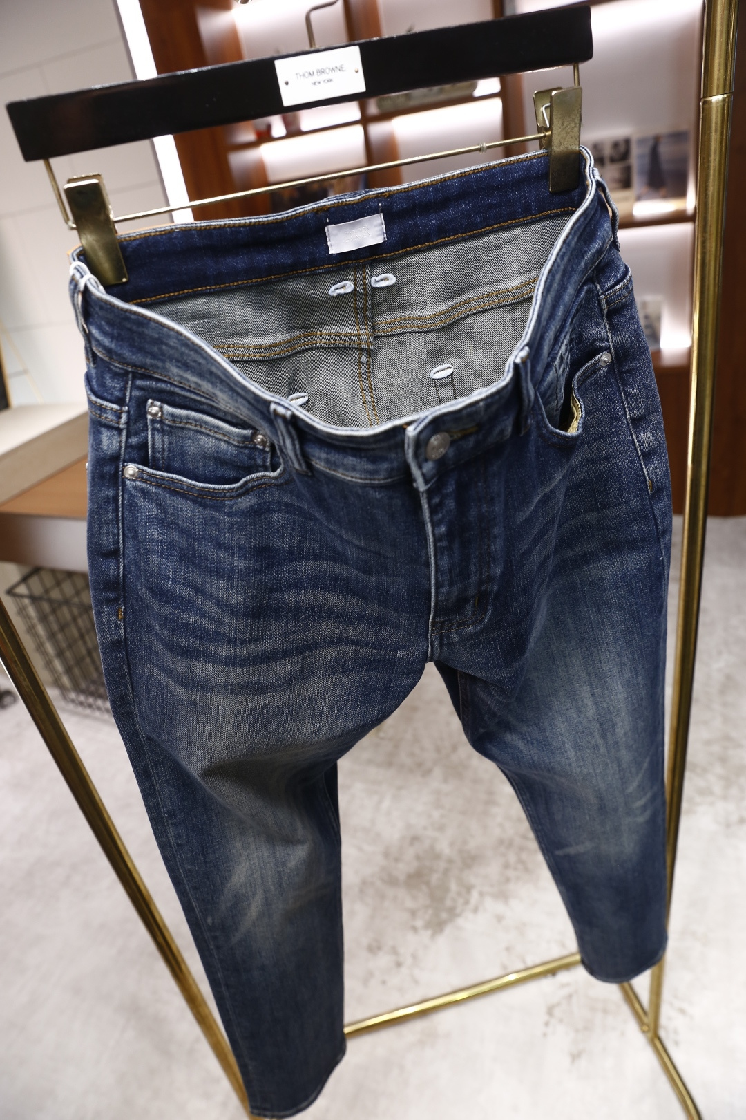 🔥迪奥/Christian D*or.25秋季新品时尚男士牛仔裤👖采用客供水洗弹力牛仔裤！奢华经典品牌字