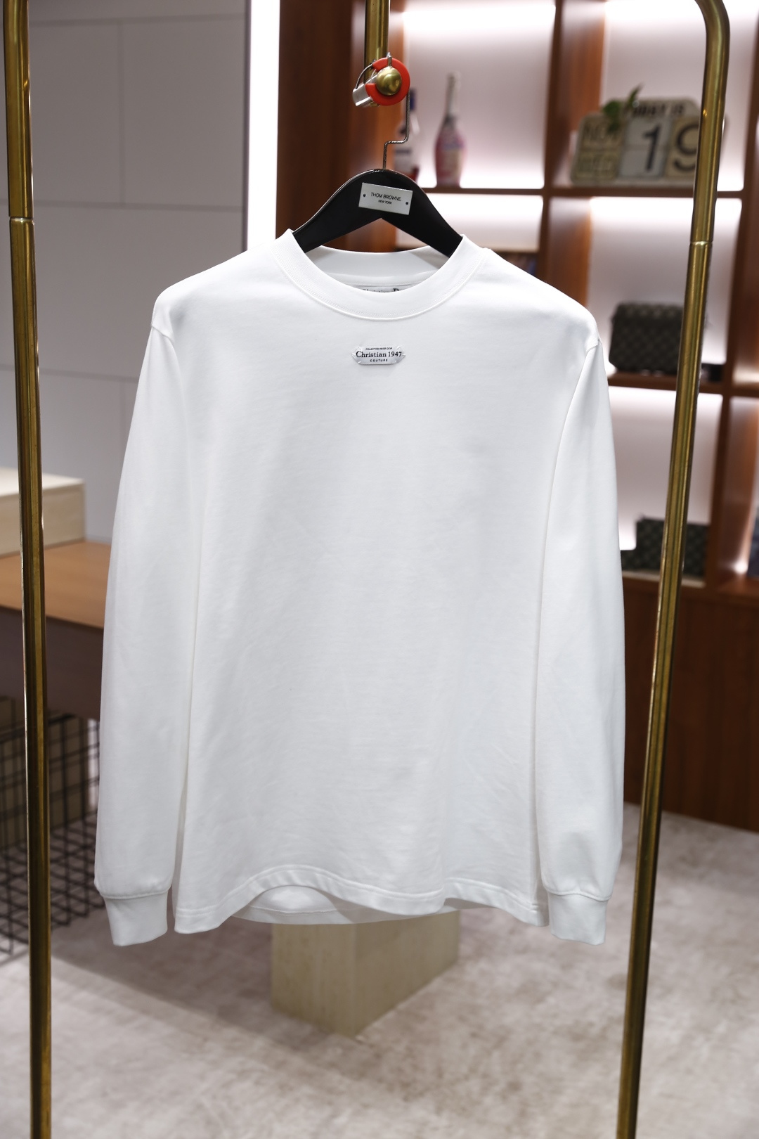 🔥迪奥/Christian D*or.2025秋冬新款男士长袖卫衣🆕经典圆领设计！采用舒适保暖面料！上身