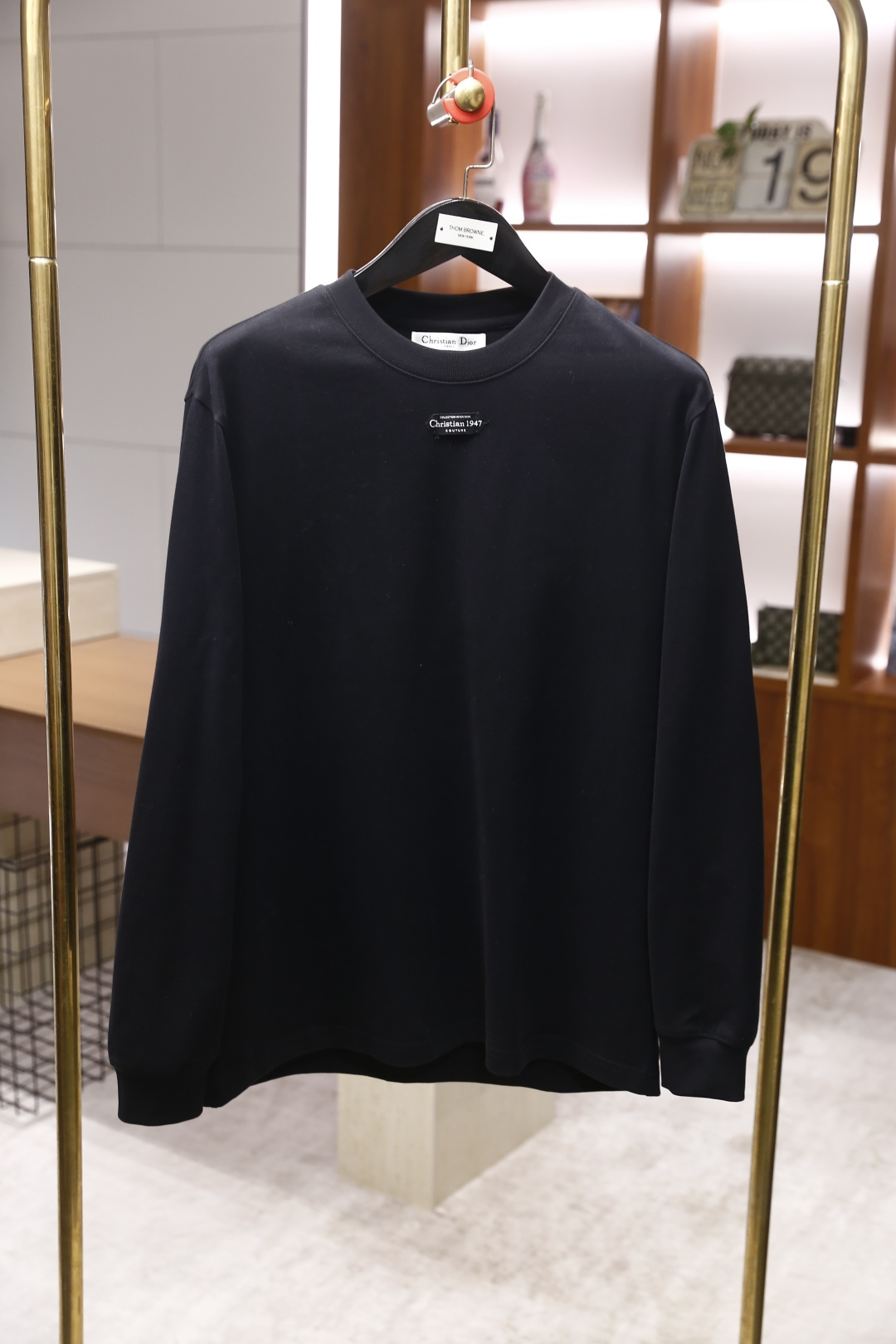 🔥迪奥/Christian D*or.2025秋冬新款男士长袖卫衣🆕经典圆领设计！采用舒适保暖面料！上身