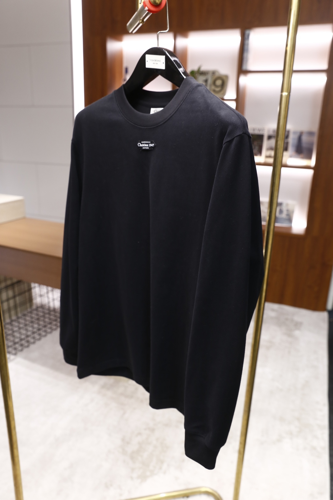 🔥迪奥/Christian D*or.2025秋冬新款男士长袖卫衣🆕经典圆领设计！采用舒适保暖面料！上身