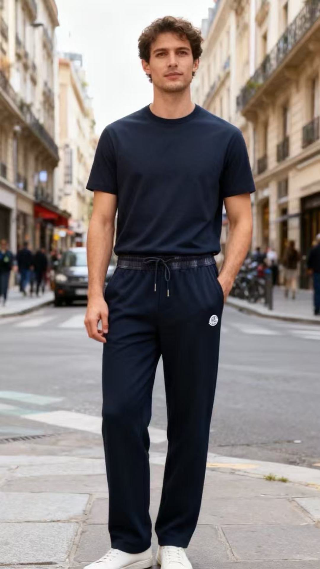 NO:643792,Mon*ler. 25 autumn and winter new fashion men's casual pants are made of comfortable and warm fabrics, designed with luxurious classic brand LOGO elements, and the upper body is casual and comfortable!  Elastic waist with no binding feeling!  The same product from overseas European counters, the upper body is fashionable and sporty, very low-key without losing the luxurious taste!  The stitching is meticulous and strong!  Perfect three-dimensional tailoring, highly recommended to purchase!  Counter sizes: 48-58, shipped the next day!  ,,Moncler,alexander wang19860909蒙口/Mon*ler. 25秋冬时尚新品男士休闲裤采用舒适保暖面料,奢华经典品牌LOGO元素设计 上身随意舒服！松紧腰搭配无束缚感！海外欧洲专柜同品,上身时尚运动显时尚,很低调且不失奢华品味！车工缝线细致而强悍！完美立体剪裁,强烈推荐购入货色！专柜尺码:48-58,隔天出货！,,Moncler,alexander wang,Men's clothing