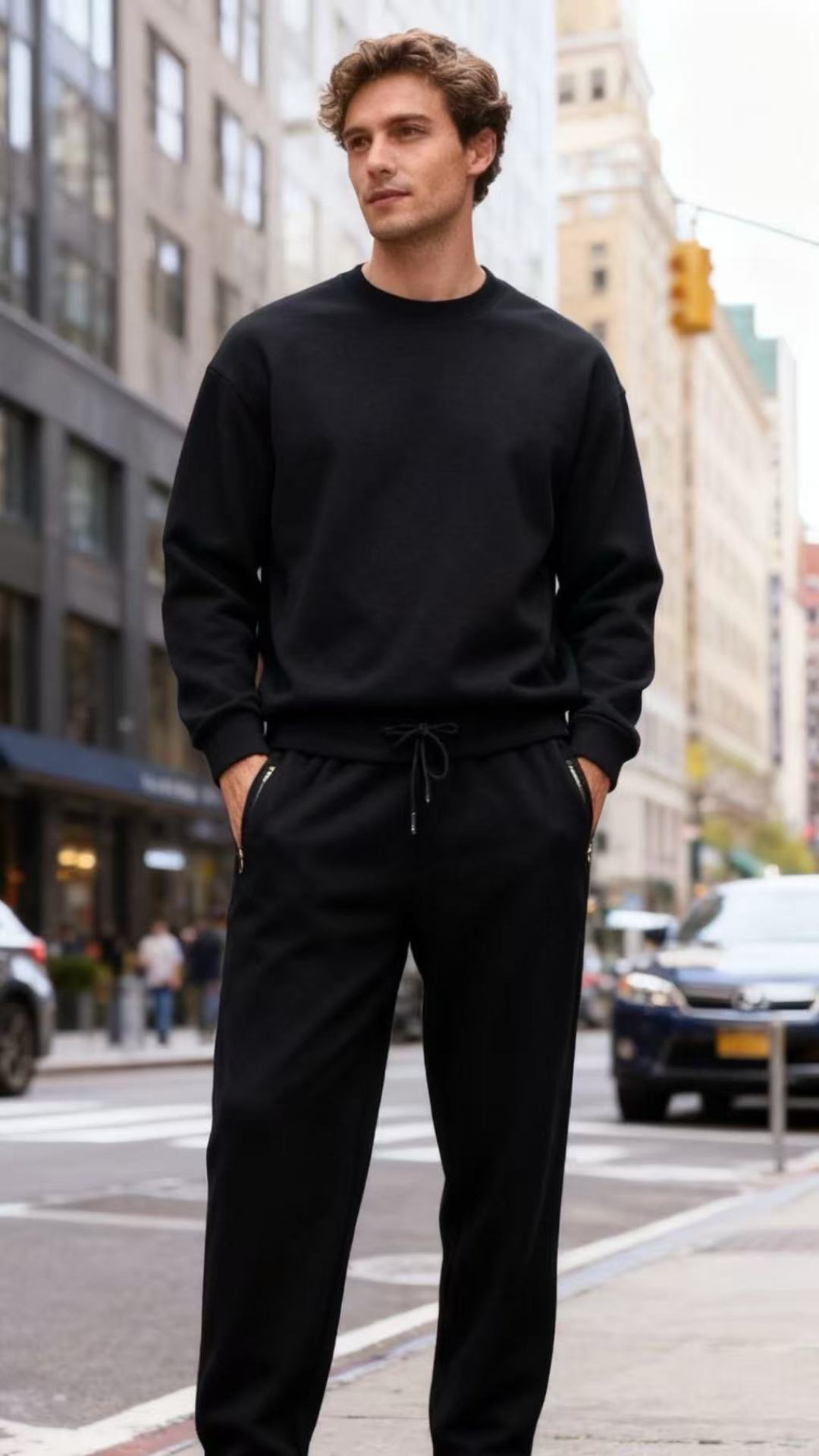 NO:621894,Jenny*/Zeg*a. 25 new products for autumn and winter!  Fashionable men's all-match casual pants have a restrained and low-key design style, embellished with luxury brand logos!  Zipper pocket design on both sides!  The version adopts a slightly wider cut, which is a little more fashionable and trendy than the standard cut. The fabric is made of comfortable and warm fabrics provided by customers, which is soft and skin-friendly, with a delicate feel. The elastic waist and drawstring are designed with a center seam on the upper body, so you don’t have to worry about the discomfort of being too loose or too tight!  Counter sizes 48-58, shipped the next day!  ,,zegna,alexander wang19860909杰尼*/Zeg*a. 25秋冬新品！时尚男士百搭休闲裤内敛低调的设计风格,奢华品牌logo标志点缀！两侧拉链口袋设计！版型上采用微阔的剪裁 相比标准的剪裁 多了一点时尚潮流感 面料采用客供舒适保暖面料柔软亲肤,手感细腻、 松紧腰围抽绳 中缝设计上身不用担心过松过紧的不舒适感！专柜尺码48-58,隔天出货！,,zegna,alexander wang,Men's clothing