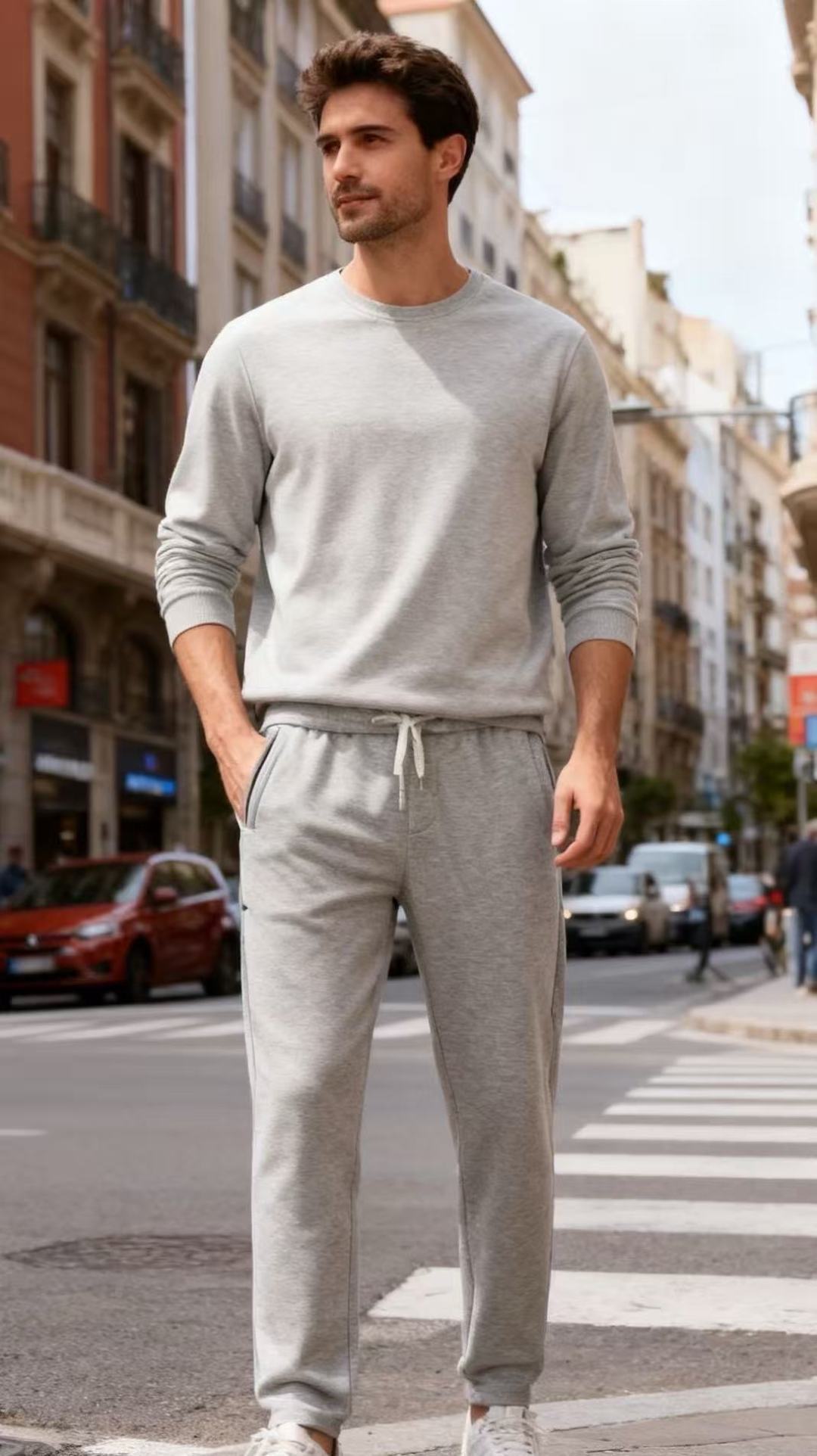 NO:621898,LP. 25 new autumn and winter products!  Fashionable men's casual sports pants, which belong to the light luxury men's clothing series, are characterized by simple design and comfortable texture. The pants are made of soft and skin-friendly high-quality fabrics, which are both breathable and warm. They have a delicate touch and are anti-pilling, making them comfortable and unrestricted for daily wear!  It adopts an elastic waist drawstring to adapt to a variety of body shapes, and is equipped with pocket design, taking into account both practicality and fashion. The overall shape is loose and neat, and the pure color is versatile and suitable for any scene. It is suitable for daily casual wear, and can also be used as light sportswear. Pair it with a jacket or basic top of the same color to create a simple and fashionable look!  Sizes 48-58, shipped next day!  ,,loro piana,jackets & coats,alexander wang19860909LP. 25秋冬新品！时尚男士休闲运动裤,属于轻奢男装系列,以简约设计与舒适质感为核心特点裤子采用柔软亲肤的高品质面料,兼具透气性与保暖性,触感细腻且抗起球,日常穿着舒适无束缚！采用松紧腰抽绳,适配多种身形,同时配备口袋设计,兼顾实用性与时尚感. 整体版型宽松利落,纯色调百搭不挑场景,既适合日常休闲穿搭,也可作为轻运动服饰,搭配同色系外套或基础款上衣,即可打造简约时尚的造型！尺码48-58,隔天出货！,,loro piana,jackets & coats,alexander wang,Men's clothing
