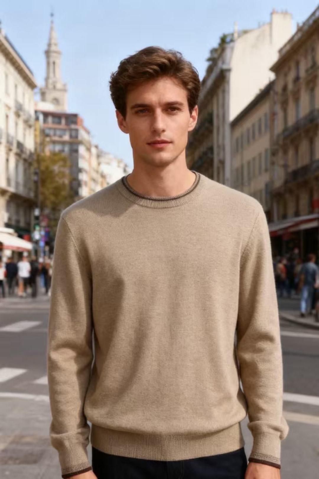 NO:626411,LP. New autumn men's long-sleeved cardigan is exclusively presented!  The luxury brand element LOGO is paired with a sweater that is super versatile and perfectly in line with the aesthetic tone. The most basic style adopts a minimalist and low-key luxury style. In the fashion industry, the simpler the item, the easier it is to show a high-end fashion sense. The customer-supplied wool blended fabric is soft and comfortable to the touch, and has excellent skin-friendliness. It is a very fashionable style for reducing age. It is a must-have item!  Sizes 48-56, shipped next day!  ,,loro piana,sweaters,alexander wang19860909LP. 秋季新品男士长袖羊毛衫独家呈现！奢华品牌元素LOGO搭配超级百搭极符合美学基调的一款毛衣,最基础的款式以极简低调的奢华风格,在时尚界越简单的单品,越极易彰显出高级时髦感,客供羊毛混纺面料触感柔软舒适,亲肤性极佳,极具减龄时髦款式,必入单品！尺码48-56,隔天出货！,,loro piana,sweaters,alexander wang,Men's clothing