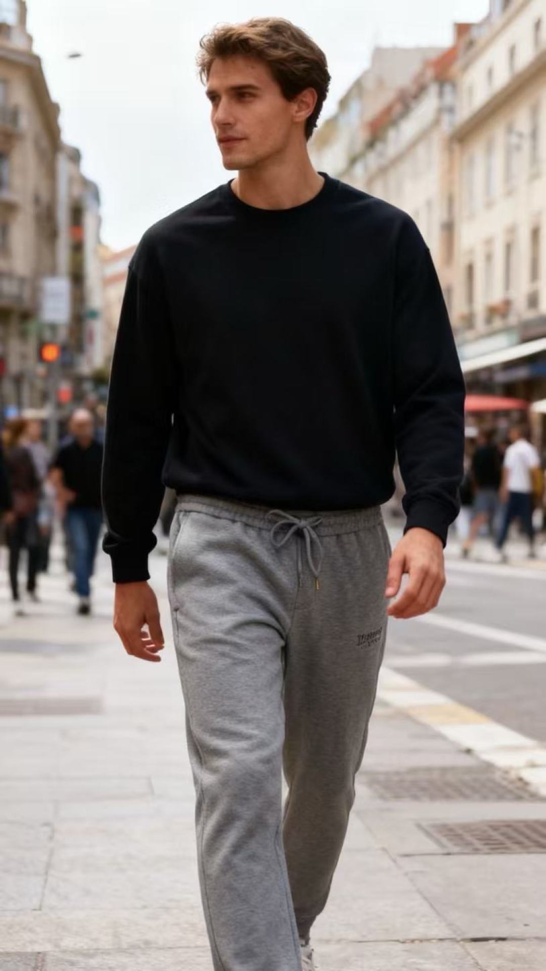 NO:621913,Louis Vuit*/LV. 25 new fashionable autumn and winter men's casual pants are made of comfortable and warm fabrics, and are designed with luxurious classic brand letter LOGO elements. The upper body is casual and comfortable!  Elastic waist with no binding feeling!  The same product from overseas European counters, the upper body is fashionable and sporty, very low-key without losing the luxurious taste!  The stitching is meticulous and strong!  Perfect three-dimensional tailoring, highly recommended to purchase!  Counter sizes: 48-58, shipped the next day!  ,,louis vuitton,louis vuitton,alexander wang19860909路易威*/LV. 25秋冬时尚新品男士休闲裤采用舒适保暖面料,奢华经典品牌字母LOGO元素设计 上身随意舒服！松紧腰搭配无束缚感！海外欧洲专柜同品,上身时尚运动显时尚,很低调且不失奢华品味！车工缝线细致而强悍！完美立体剪裁,强烈推荐购入货色！专柜尺码:48-58,隔天出货！,,louis vuitton,louis vuitton,alexander wang,Men's clothing