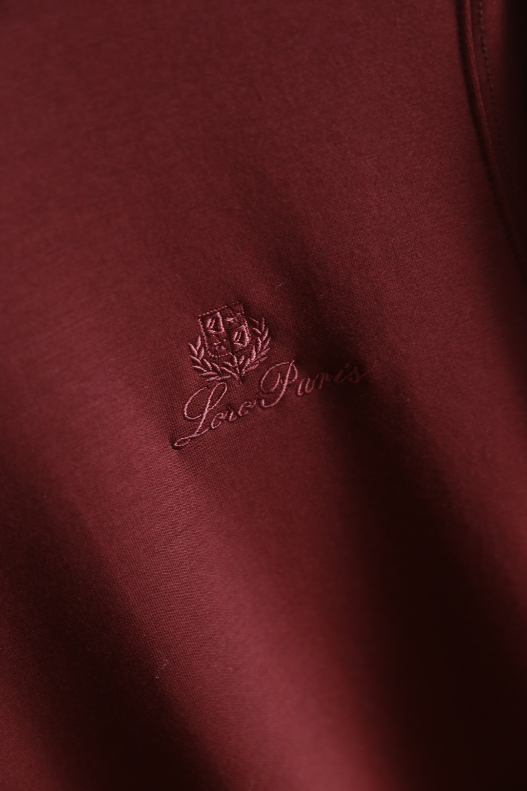 🔥lP🆕.25秋冬新款！时尚男士百搭半高领长袖上衣，采用莫代尔精梳棉羊毛混纺面料👍胸前品牌精致绣花字母L