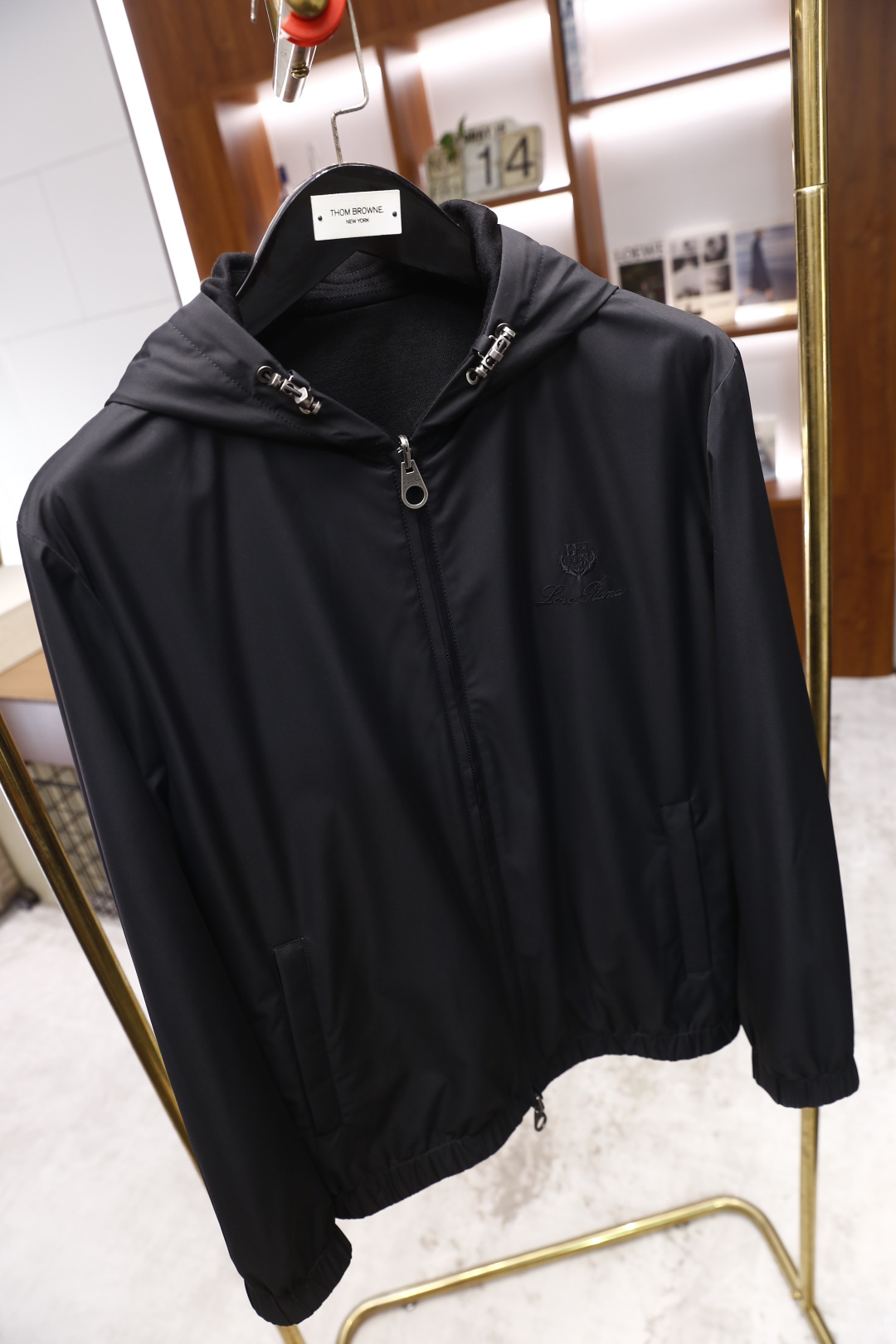 🔥lP🆕.2025秋冬新品🆕顶级原单男款双面可穿夹克！时尚连帽设计📸顶级私人订制面料，奢华经典品牌字母L