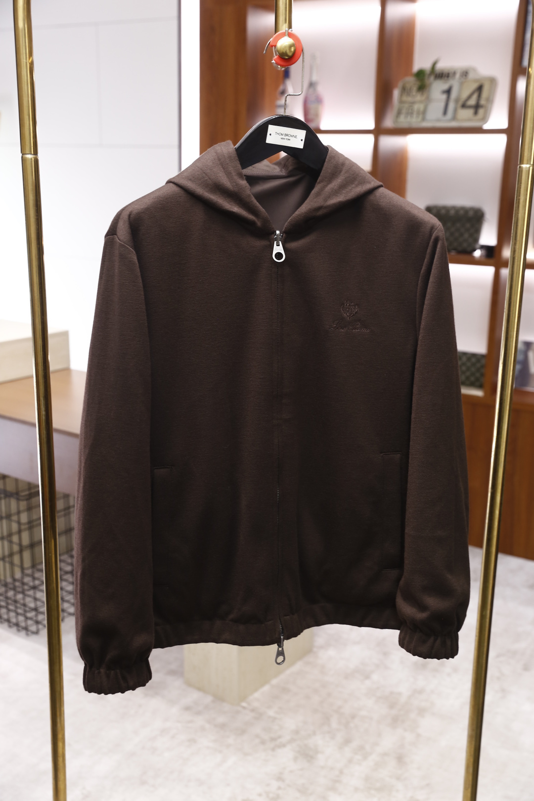 🔥lP🆕.2025秋冬新品🆕顶级原单男款双面可穿夹克！时尚连帽设计📸顶级私人订制面料，奢华经典品牌字母L