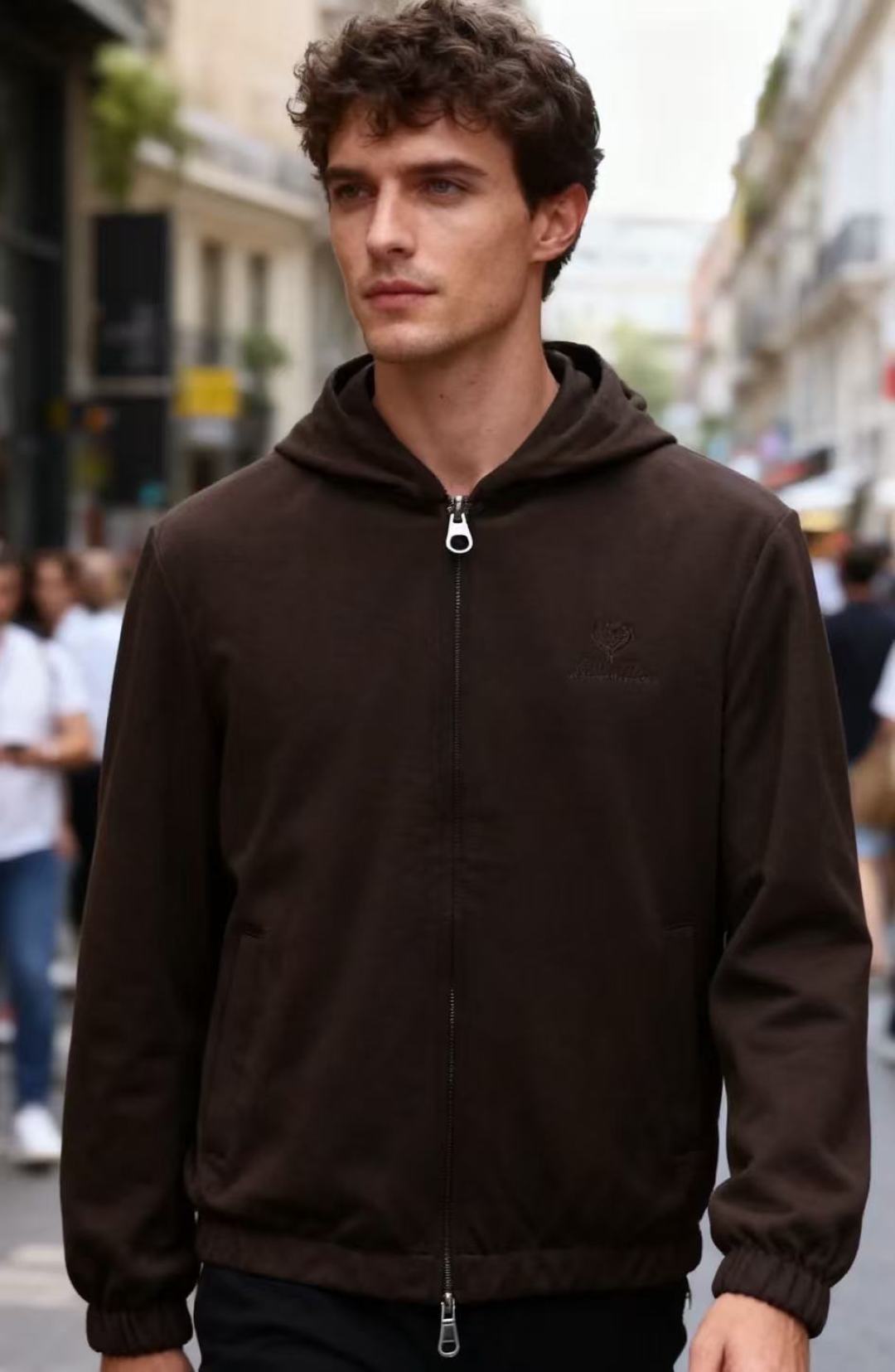 🔥lP🆕.2025秋冬新品🆕顶级原单男款双面可穿夹克！时尚连帽设计📸顶级私人订制面料，奢华经典品牌字母L