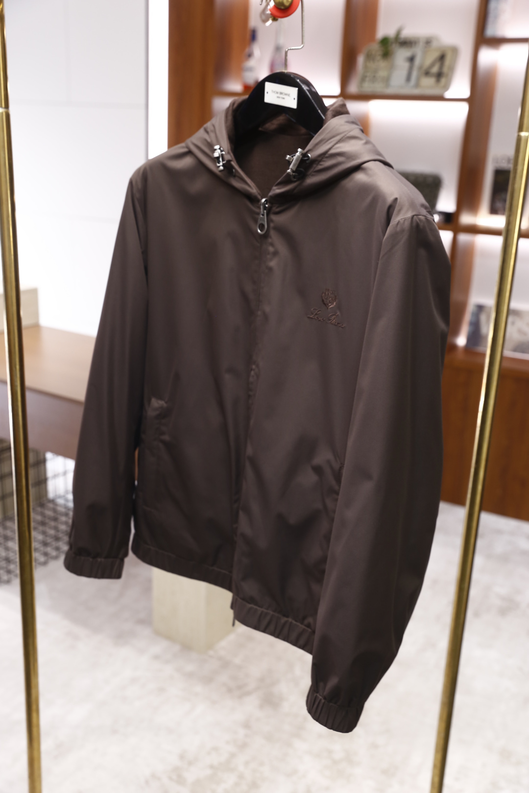 🔥lP🆕.2025秋冬新品🆕顶级原单男款双面可穿夹克！时尚连帽设计📸顶级私人订制面料，奢华经典品牌字母L