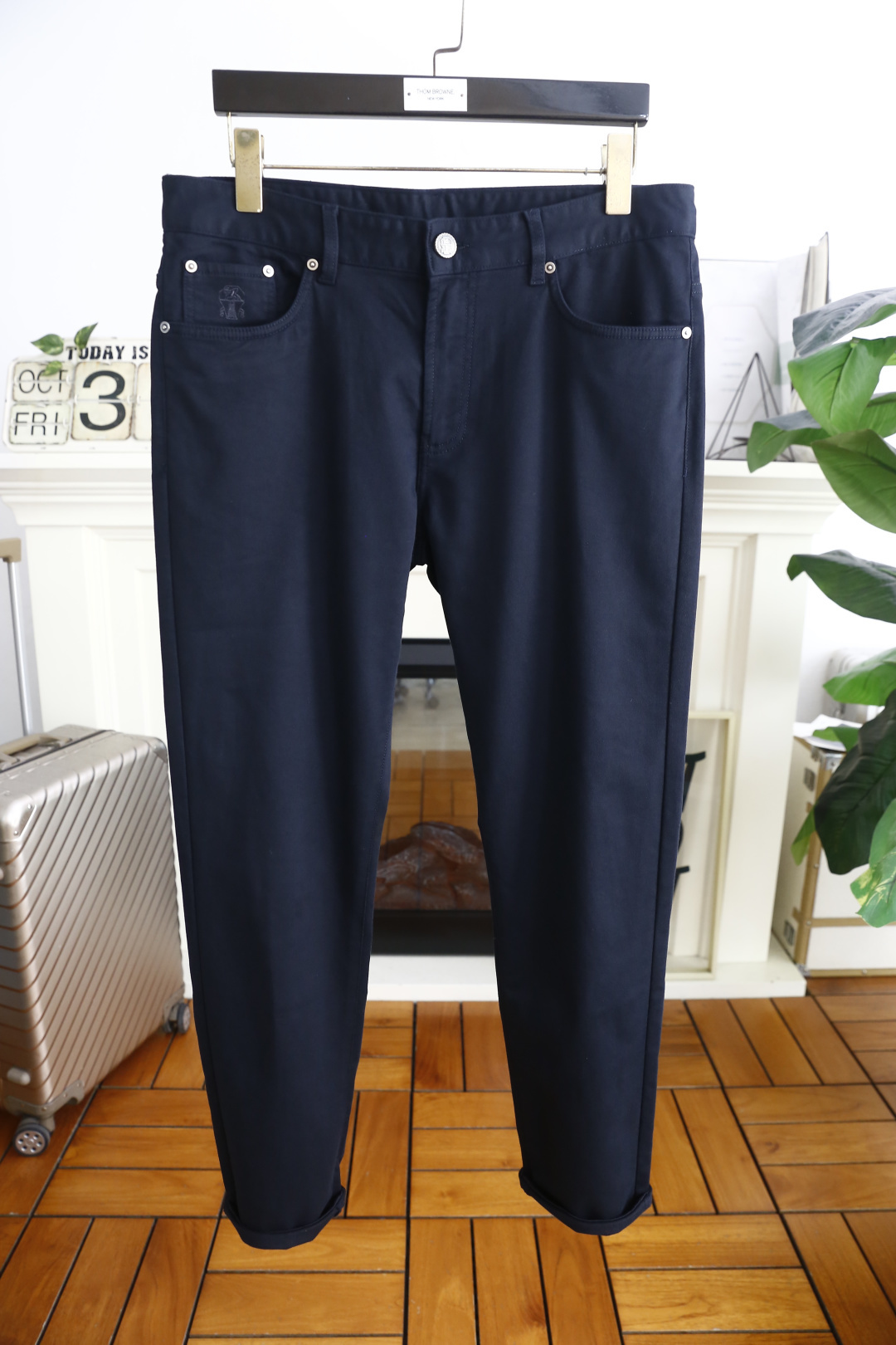 🔥Bc.2025秋季新品时尚男士休闲裤！采用舒适欧洲棉面料，奢华经典品牌字母LOGO设计 上身随意舒服！