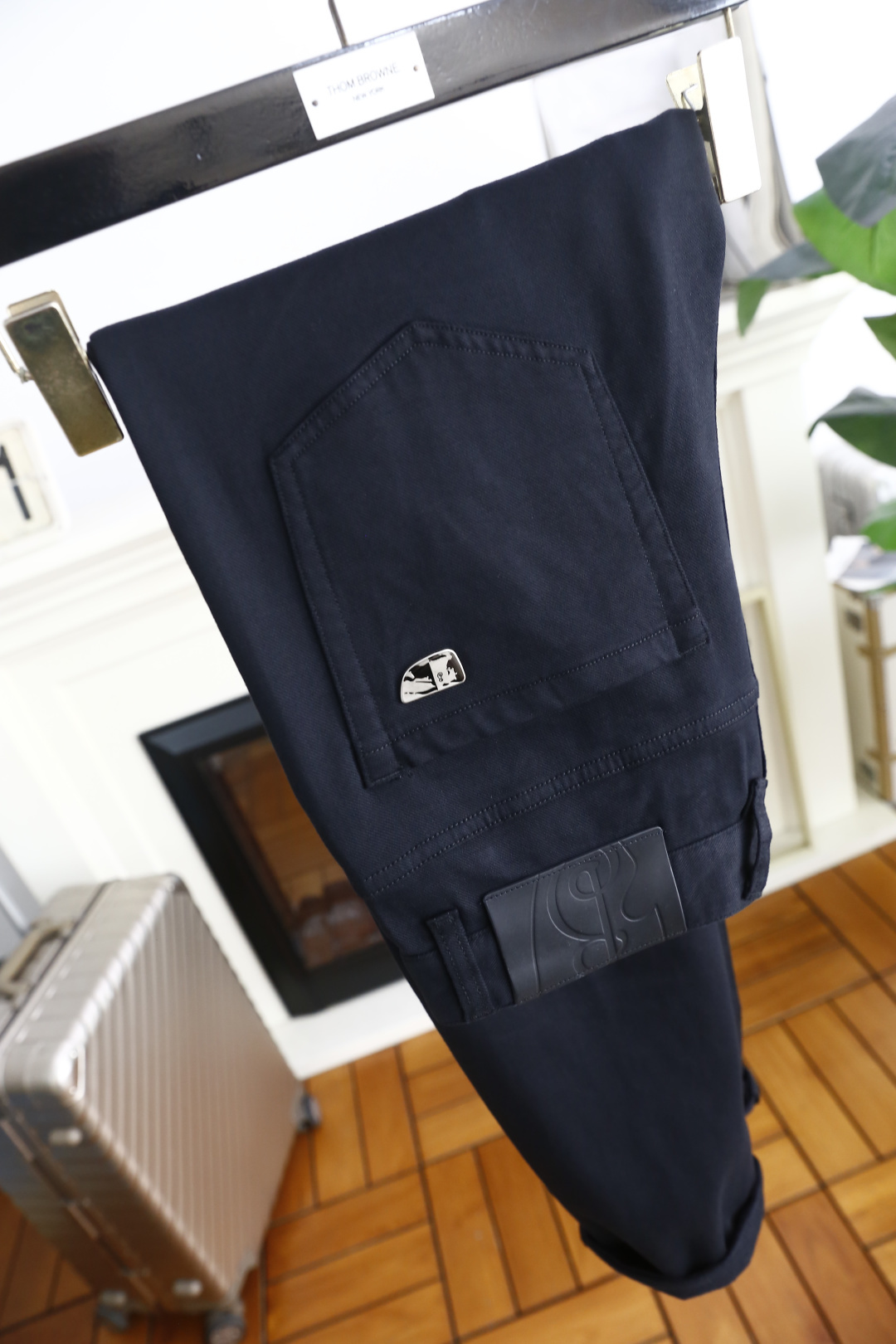 🔥巴宝丽/Burb*rry.2025秋季新品时尚男士休闲裤！采用舒适欧洲棉面料，奢华经典品牌LOGO设计