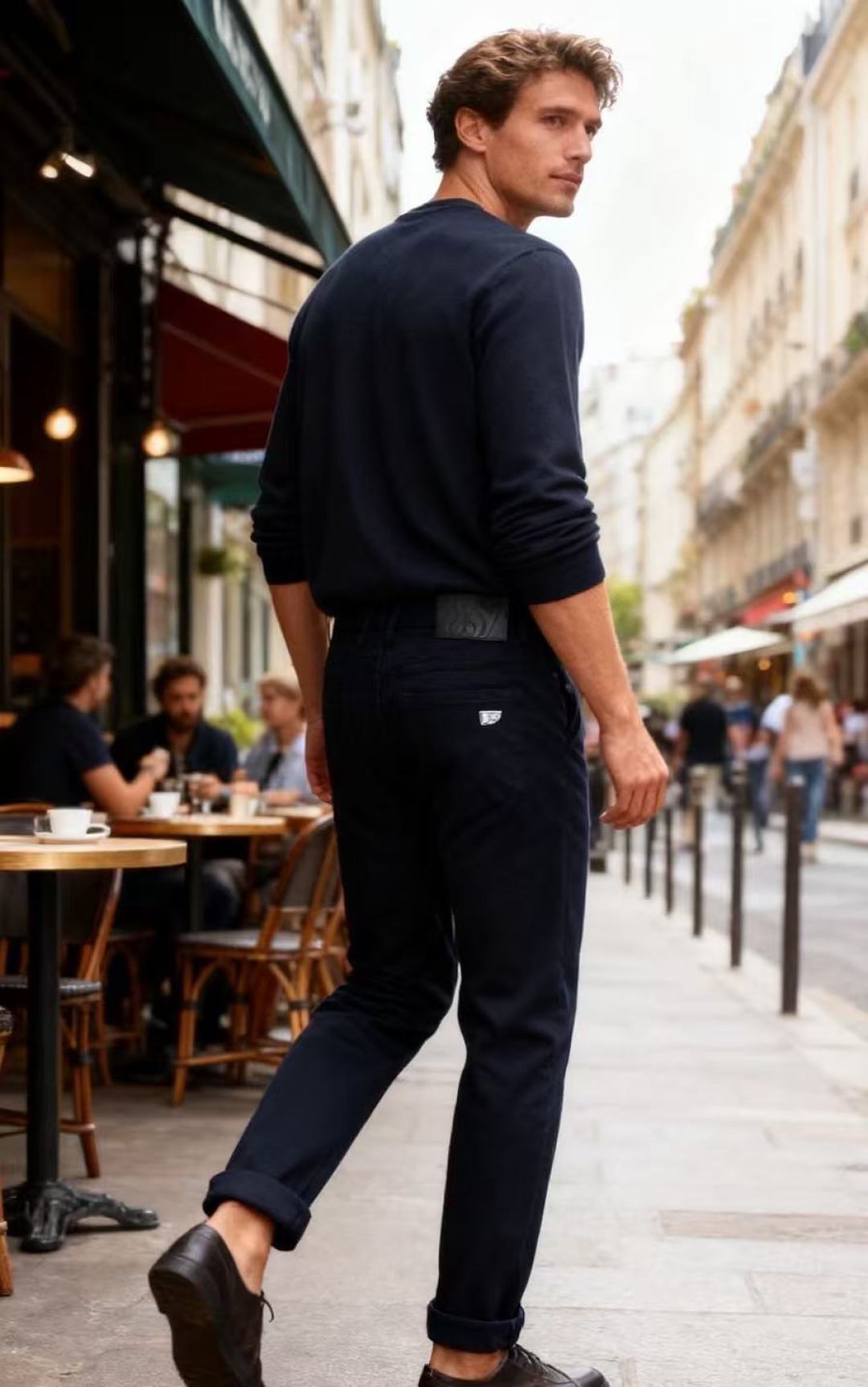 🔥巴宝丽/Burb*rry.2025秋季新品时尚男士休闲裤！采用舒适欧洲棉面料，奢华经典品牌LOGO设计