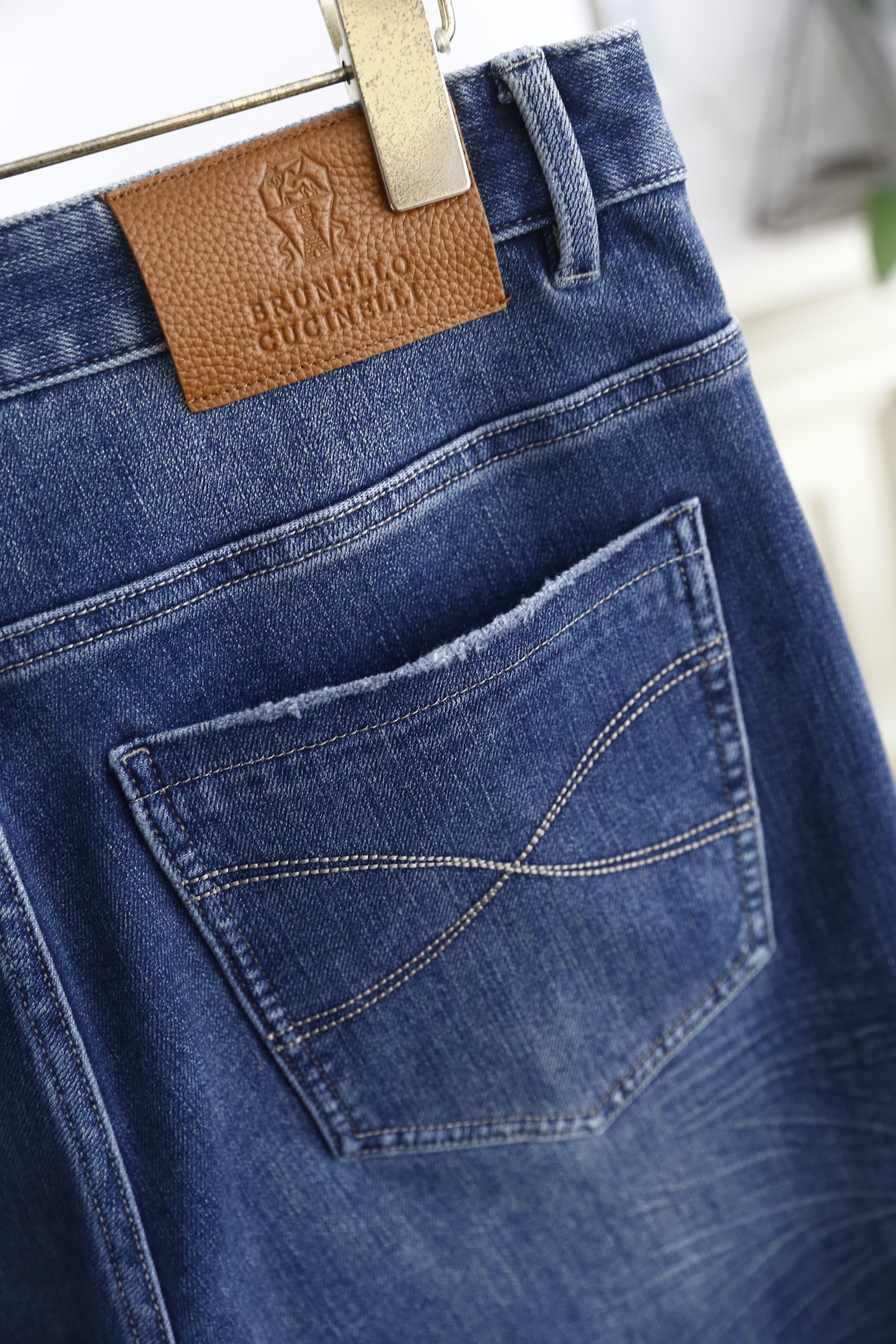 🔥Bc.25秋季新品时尚男士牛仔裤👖采用客供水洗弹力牛仔裤！奢华经典品牌原版Logo设计！时尚潮流因此已
