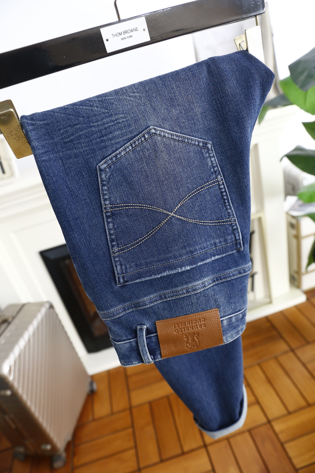 🔥Bc.25秋季新品时尚男士牛仔裤👖采用客供水洗弹力牛仔裤！奢华经典品牌原版Logo设计！时尚潮流因此已