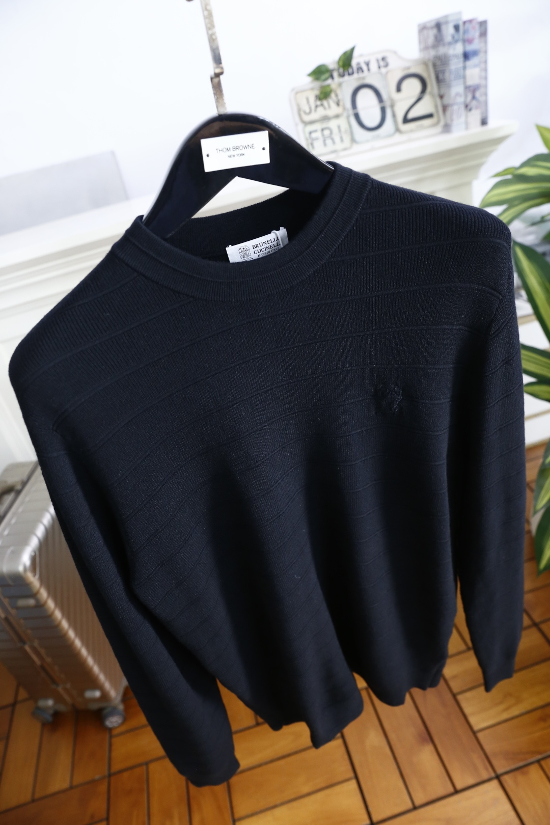 🔥BC.25秋冬男士半高领针织毛衣，秋冬基础款内搭单品，整体风格简约百搭，适合秋冬穿着。它采用修身剪裁，