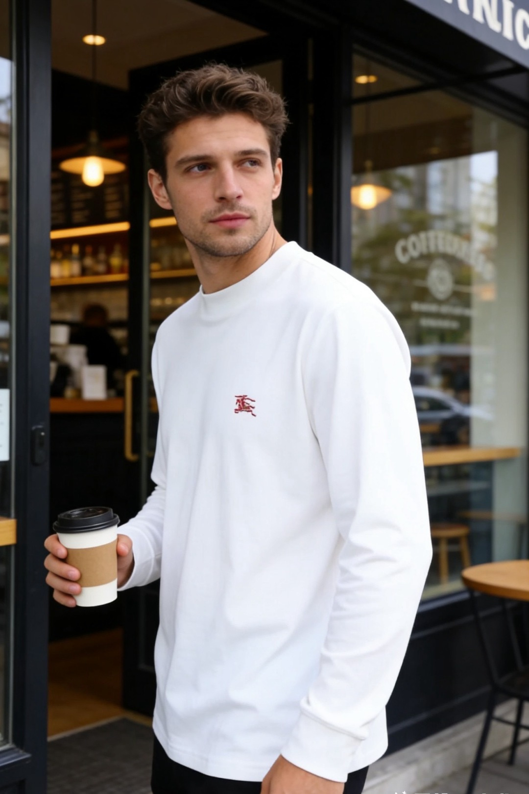 NO:726522,Burberry. (Supporting New Year’s Eve) 2025 Autumn and Winter Men’s Round Neck Long Sleeves!  Made of delicate and skin-friendly soft fabric, it has good warmth retention and breathability. The half-high collar design fits the neck line, which not only modifies the neck contour but also resists the cool airflow. The loose long-sleeved cut is suitable for various body shapes and allows unrestricted movement. The left chest is decorated with the brand's iconic  The equestrian knight embroidery pattern enhances the overall texture with exquisite details. Whether it is worn as a layering coat or suit, or worn alone to create a simple commuting look, it can show a low-key and elegant style. It is a versatile item that is both practical and brand-recognizable in autumn and winter!  Sizes M-5XL, shipped next day!  ,,burberry,business suit,19860909巴宝丽.（支持年后） 2025秋冬男士圆领长袖！采用细腻亲肤的柔软面料,兼具良好的保暖性与透气性.半高领设计贴合颈部线条,既修饰脖颈轮廓又能抵御微凉气流,宽松的长袖剪裁适配多元身形,活动无束缚.左胸位置点缀品牌标志性的马术骑士刺绣图案,以精致细节提升整体质感,无论是作为内搭叠穿大衣、西装,还是单穿打造简约通勤造型,都能展现低调而考究的穿搭品味,是秋冬季节兼具实用性与品牌辨识度的百搭单品！尺码M-5XL,隔天出货！,,burberry,business suit,,Men's clothing