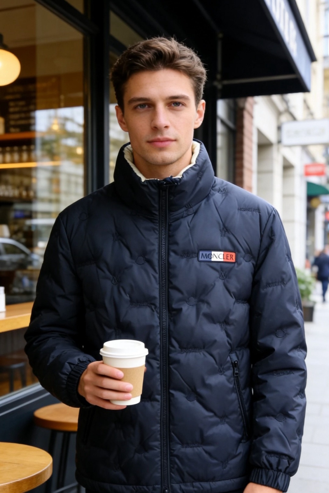 NO:726540,Mouth covering. (Supports those born after the New Year) 25 autumn and winter men’s stand-up collar down jacket!  Filled with high-quality down, with high down content and excellent fluffiness, it can achieve efficient temperature locking with a light body feel. High-density windproof and waterproof fabrics with delicate dark pattern embroidery technology not only effectively prevent velvet, but also block the intrusion of cold wind and rain and snow, ensuring that the down is always dry and fluffy. The stand-up collar design fits the neck line, with a hidden zipper to enhance the thermal performance, and the brand on the chest  The brand logo patch is recognizable in classic colors, and the contrasting color design on the inside adds to the layering of the outfit. The loose cut is suitable for various body shapes, and the elastic cuffs on the cuffs and hem further enhance the windproof effect. Whether it is daily commuting, outdoor travel or city leisure, it can provide a warm and comfortable wearing experience in cold weather. It is a winter down jacket with both simple texture and practical functions!  Sizes 48-56, shipped next day!  ,,Moncler,jackets & coats,down jacket,19860909蒙口.（支持年后） 25秋冬男士立领羽绒服！采用高品质羽绒填充,绒子含量高,蓬松度优异,能在轻盈体感下实现高效锁温.高密度防风防水面料搭配细腻的暗纹刺绣工艺,既有效防止钻绒,又能阻挡寒风与雨雪侵入,保障羽绒始终保持干燥蓬松.立领设计贴合颈部线条,搭配隐藏式拉链强化保暖性能,胸前的品牌标识贴布以经典配色彰显辨识度,内里撞色设计增添穿搭层次.宽松剪裁适配多元身形,袖口与下摆的弹力收口进一步提升防风效果,无论是日常通勤、户外出行还是城市休闲,都能在严寒天气中提供温暖舒适的穿着体验,是兼具简约质感与实用功能的冬季羽绒外套！尺码48-56,隔天出货！,,Moncler,jackets & coats,down jacket,,Men's clothing