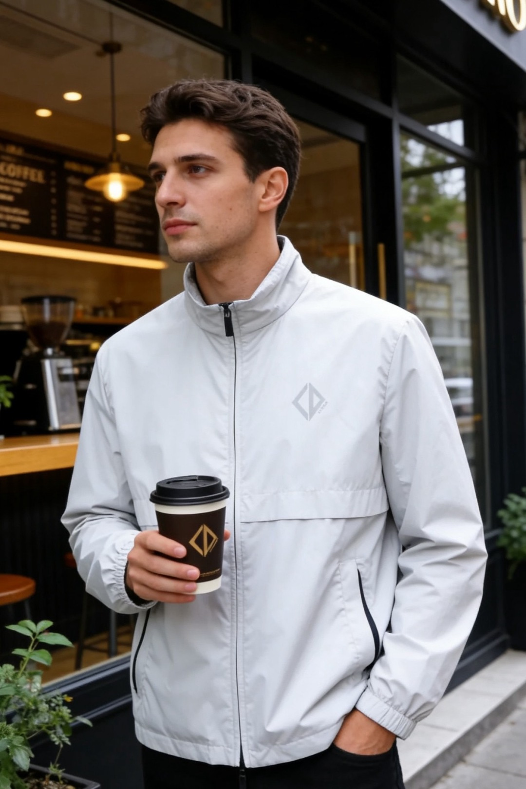 NO:743506,Dior. New products for spring 2026!  Fashionable and versatile men's stand-collar jacket is made of original quality lightweight functional fabric, which is smooth to the touch, crisp and stylish, and has windproof and breathable properties. The body adopts a simple split cut, and the brand logo is embossed on the chest to highlight the recognition. The front placket  The zipper is matched with zippered pockets on both sides, and the cuffs are designed with elastic cuffs, taking into account both practicality and neatness. The interior is lined with geometric texture and has exquisite details. The overall shape is loose and comfortable, suitable for a variety of scenes, showing the casual texture of modern cities!  Sizes 48-56, shipped next day!  ,,dior,jackets & coats,19860909迪奥. 2026春季新品！时尚潮流百搭男士立领夹克采用原单品质的轻量机能面料,触感顺滑且挺括有型,兼具防风与透气属性.衣身采用简洁的分割式剪裁,胸前压印品牌标识,彰显辨识度.前襟拉链搭配两侧带拉链的口袋,袖口采用松紧收口设计,兼顾实用性与利落感.内里几何纹理衬里,细节考究.整体版型宽松舒适,适配多种场景,尽显现代都市的休闲质感！尺码48-56,隔天出货！,,dior,jackets & coats,,Men's clothing