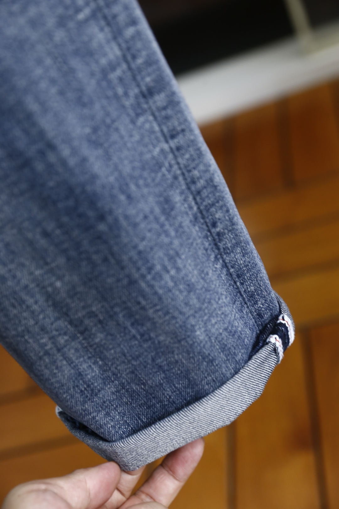 🔥巴黎世家/Balenci*ga.2026春季新款🆕时尚男士原单高端蓝色牛仔裤！奢华经典品牌LOGO配饰