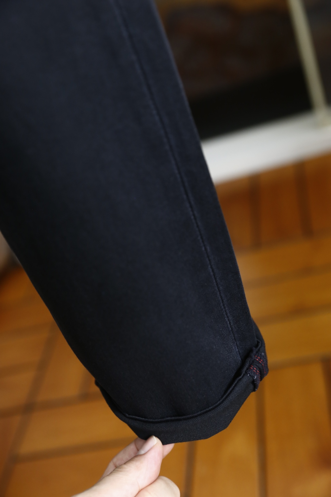 🔥POLO.2026春夏新品！时尚男士百搭休闲牛仔裤👍利落剪裁修饰腿部线条，裤脚微卷设计增添休闲感。后袋