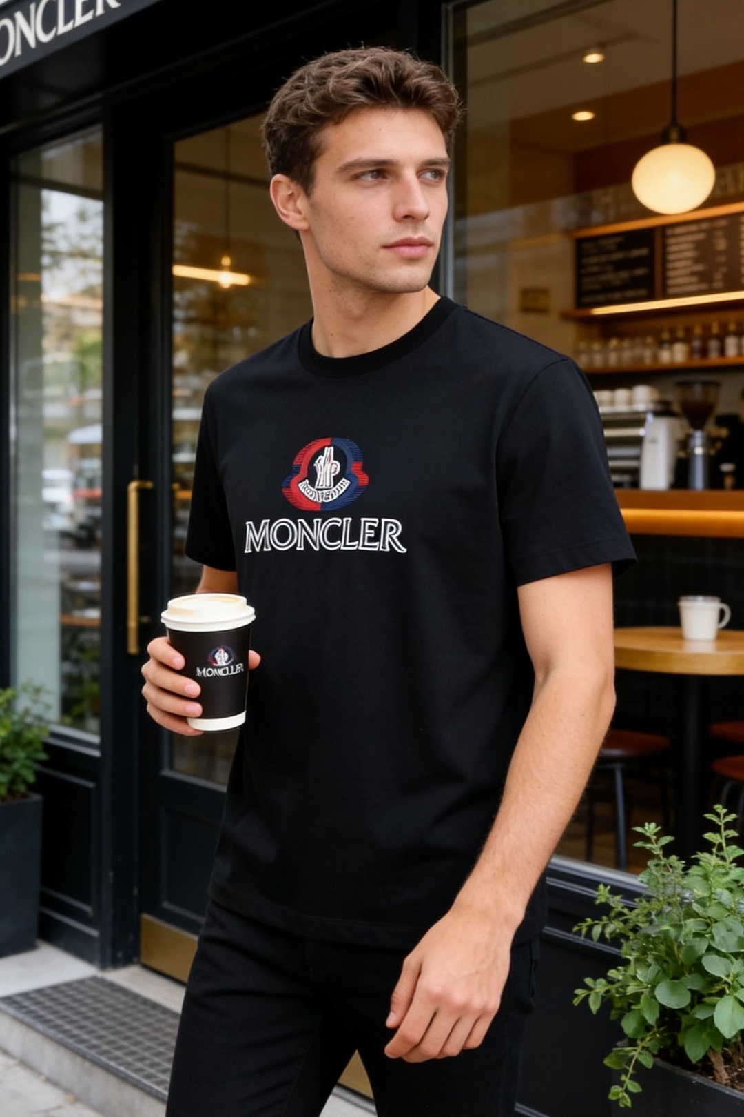 🔥蒙口.2026春夏新品男士短袖上市🍃经典圆领设计！重磅级尤物单品，新形态雅痞风格👍🏻高街混搭腔调有味，