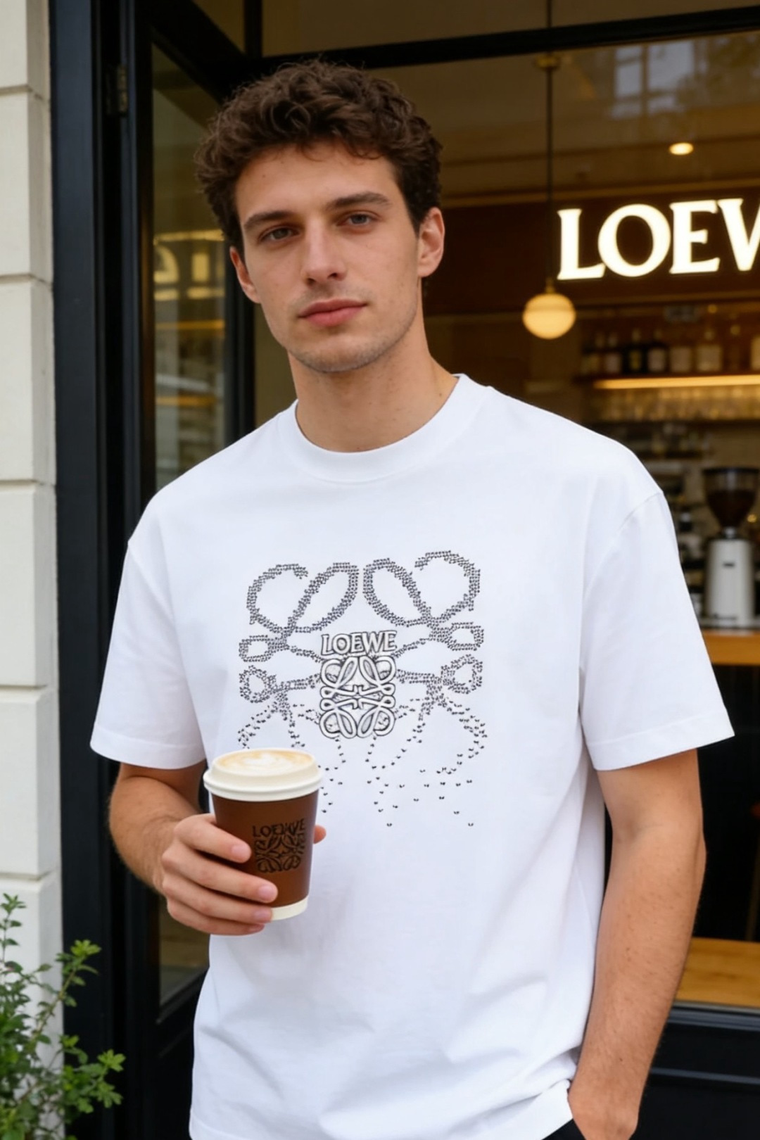 🔥罗意威.2026春季新品！时尚男士百搭短袖上市🍃经典圆领设计！重磅级尤物单品，新形态雅痞风格👍🏻高街混