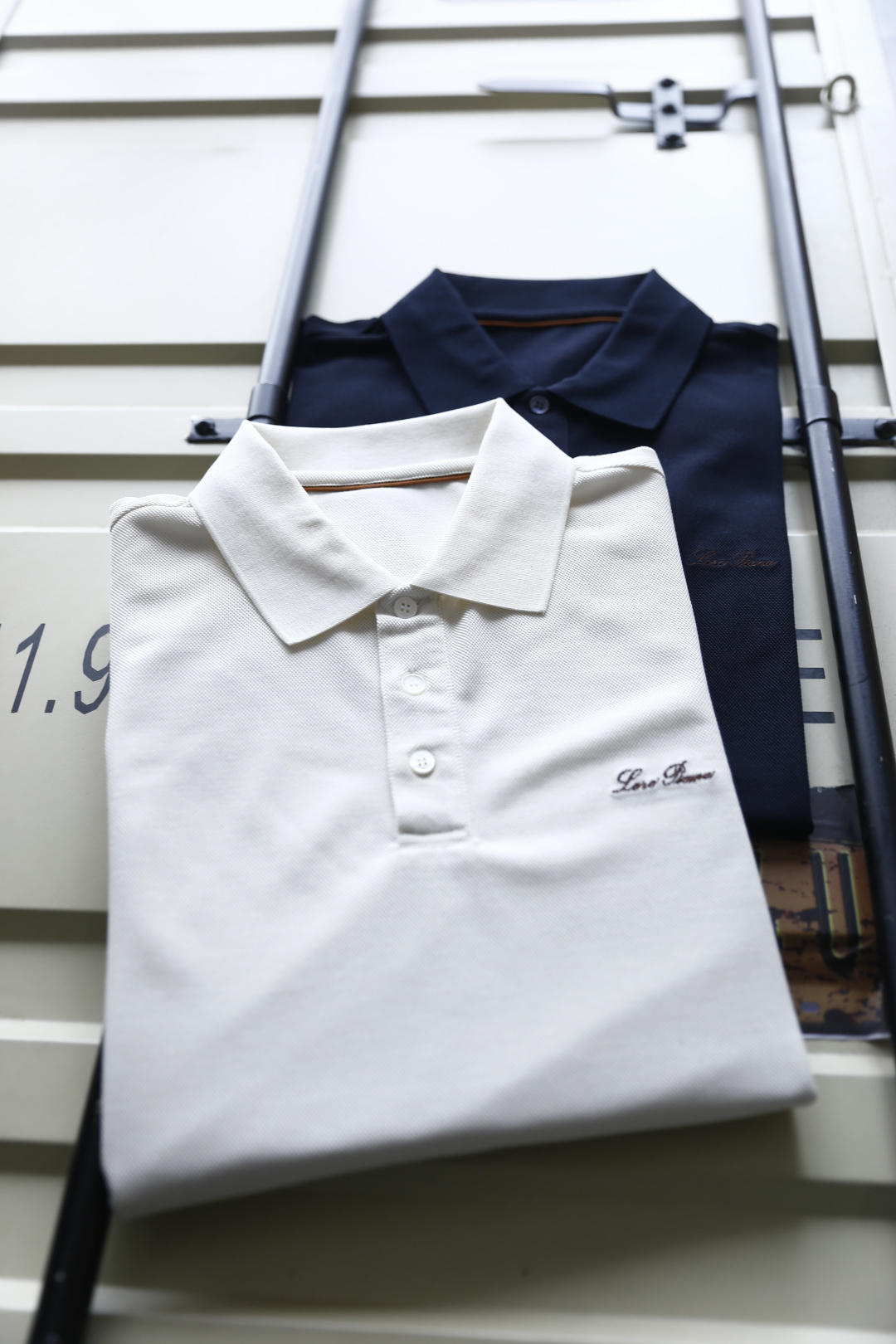 🔥Loro piana.26春夏新品🆕经典男士时尚翻领Polo短袖👍🏻时尚单品设计，更加时尚舒适，高标准