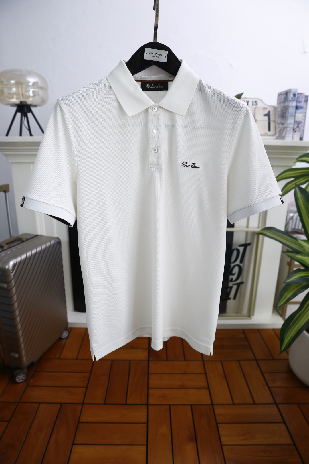 🔥Loro piana.26春夏新品🆕经典男士时尚翻领Polo短袖👍🏻时尚单品设计，更加时尚舒适，高标准