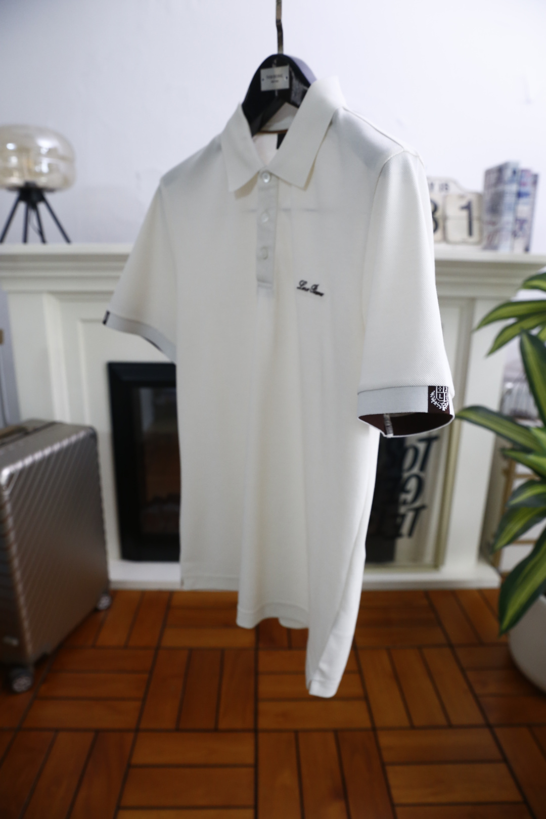 🔥Loro piana.26春夏新品🆕经典男士时尚翻领Polo短袖👍🏻时尚单品设计，更加时尚舒适，高标准