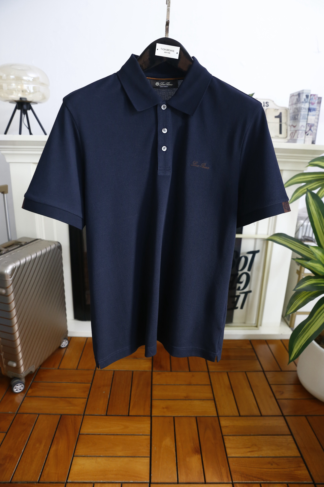 🔥Loro piana.26春夏新品🆕经典男士时尚翻领Polo短袖👍🏻时尚单品设计，更加时尚舒适，高标准