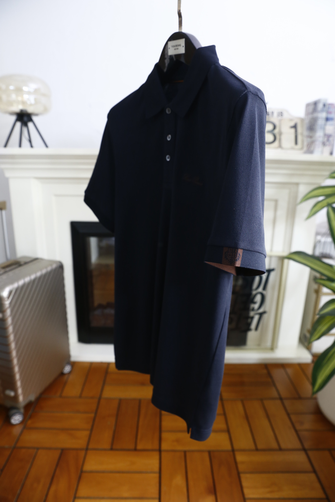 🔥Loro piana.26春夏新品🆕经典男士时尚翻领Polo短袖👍🏻时尚单品设计，更加时尚舒适，高标准