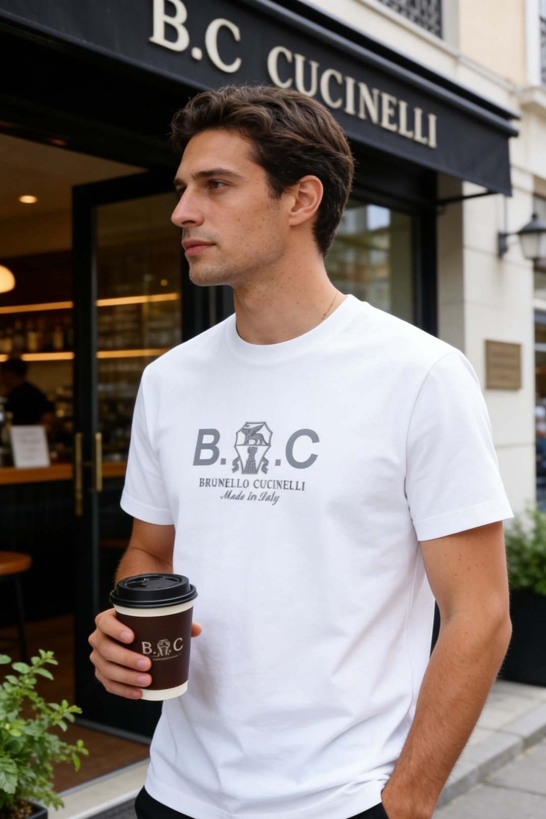 🔥bc.2026春夏新品男士短袖上市🍃经典圆领设计！重磅级尤物单品，新形态雅痞风格👍🏻高街混搭腔调有味，