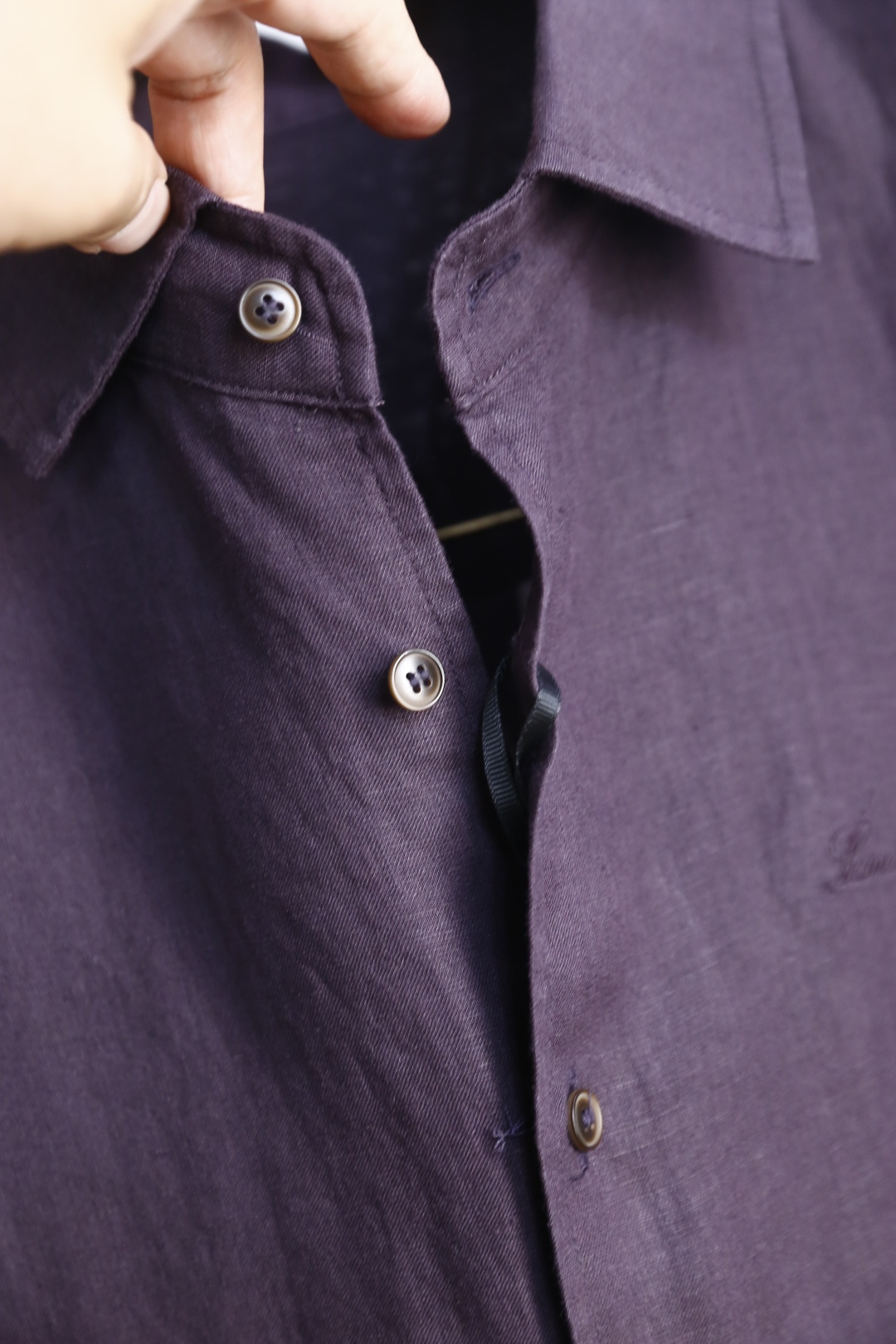 🔥loro Piana.2026春夏新品！时尚男士休闲套装👍整体套装采用百分百亚麻面料，衬衫为经典翻领款