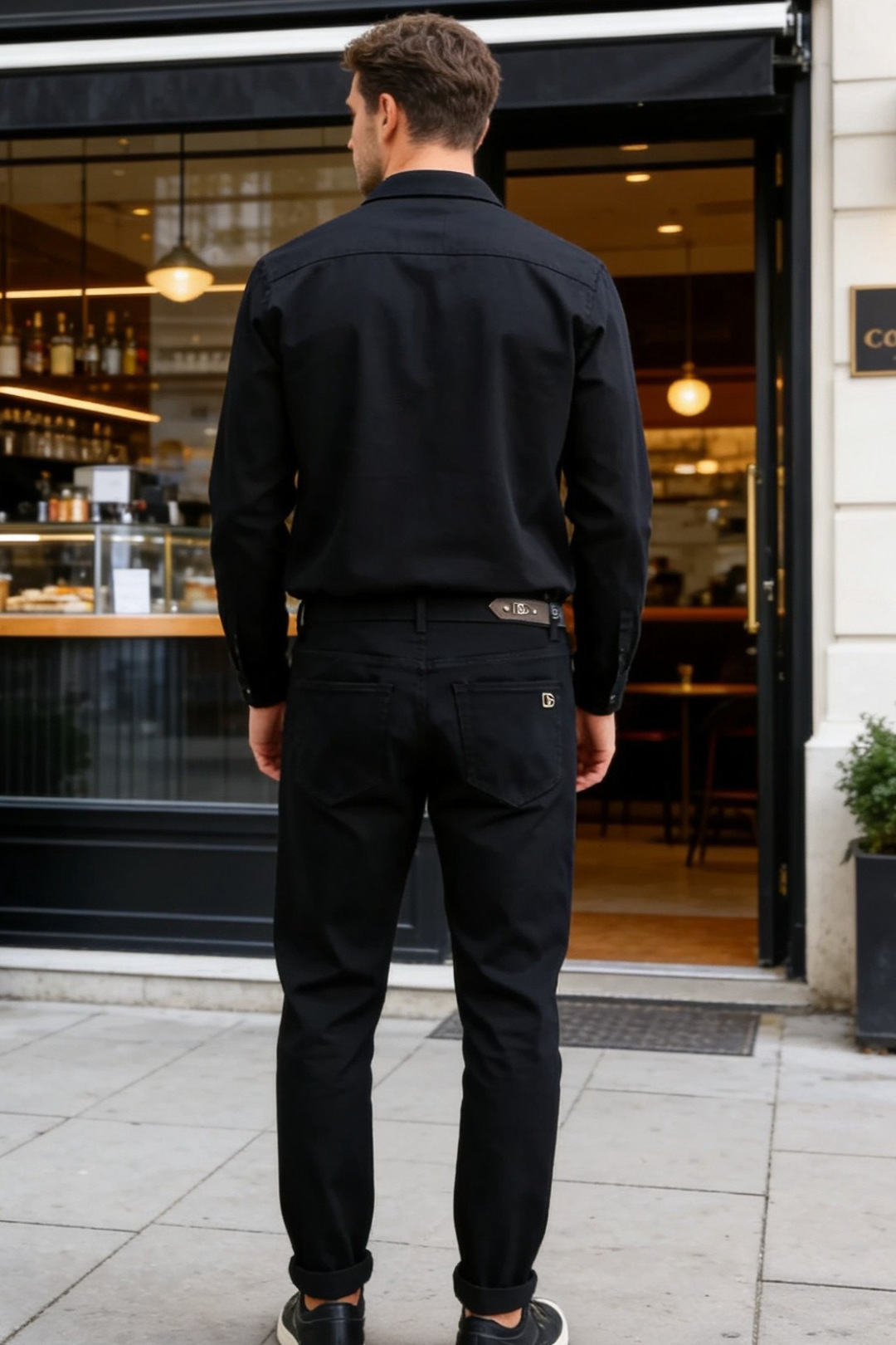 🔥杜嘉班纳.2026春夏新品！时尚男士百搭休闲长裤采用利落修身剪裁，经典五袋款设计兼顾实用性与美观度。后