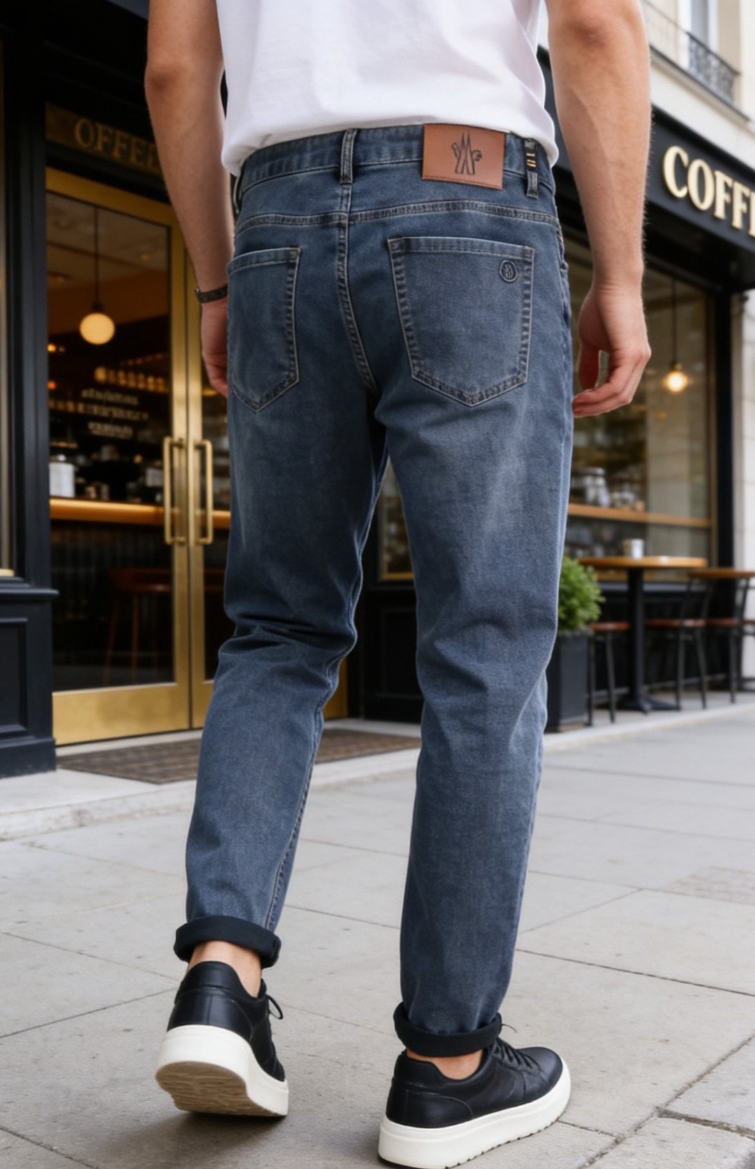 🔥蒙口.26夏季新品！时尚男士经典百搭牛仔裤，利落线条勾勒出利落修身的廓形，修饰腿部线条的同时兼顾自在活