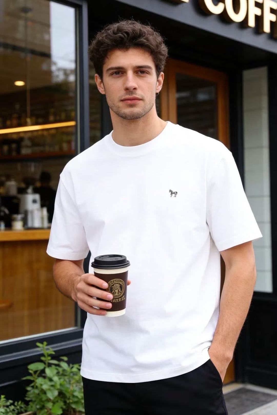 NO:830846,Hermès. 26 new summer products, fashionable men's versatile short-sleeved simple round-neck short-sleeved T-shirt, loose and neat fit, casual and comfortable upper body regardless of body shape. Brand elements on the left chest are embellished with exquisite small logos, low-key details hide texture, neat tailoring and modified lines, taking into account comfort and decentness. It can be easily controlled for daily leisure and light commuting, and can be easily worn to create a relaxed and high-end texture.!  Sizes M-5XL, shipped next day!  ,,hermes,T-shirt,tees,t-shirt,19860909爱马仕. 26夏季新品,时尚男士百搭短袖简约圆领短袖T恤,宽松利落版型,上身随性舒适不挑身形.左胸 品牌元素点缀精致小标,低调细节暗藏质感,利落剪裁修饰线条,兼顾舒适与得体.日常休闲、轻通勤都能轻松驾驭,轻松穿出松弛高级质感.！尺码M-5XL,隔天出货！,,hermes,T-shirt,tees，t-shirt,,Men's clothing