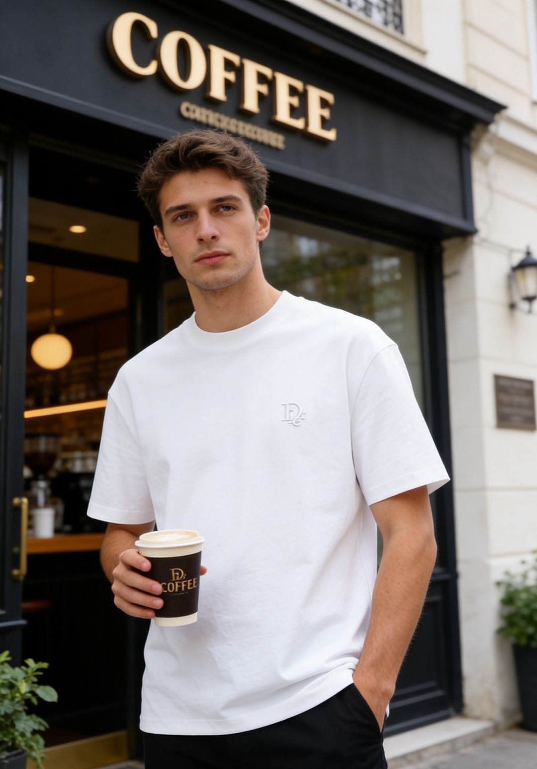 NO:834584,Dior. 26 new summer products!  Fashionable men's all-match short-sleeved T-shirt adopts a classic round neck shape, loose and neat cut, and the upper body is comfortable and not tight. It is decorated with an exquisite embroidered logo on the left chest, which conveys texture in a low-key manner. The hem area incorporates gradient color all-over printing elements, and the pattern gradually becomes denser and thinner from the hem upward, creating a layered visual effect and breaking the monotony. The overall style is simple but without losing the design ingenuity, suitable for a variety of wearing scenes, easily create a casual and fashionable look!  Sizes 48-56, shipped next day!  ,,dior,T-shirt,tees,t-shirt,19860909迪奥. 26夏季新品！时尚男士百搭短袖T恤采用经典圆领版型,剪裁宽松利落,上身自在不紧绷.左胸处饰有精致刺绣标识,低调传递质感.衣摆区域融入渐变色满印元素,图案从下摆向上由密渐疏,营造出富有层次的视觉效果,打破单调感.整体风格简约又不失设计巧思,适配多种穿搭场景,轻松打造休闲时髦造型！尺码48-56,隔天出货！,,dior,T-shirt,tees，t-shirt,,Men's clothing