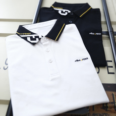 🔥芬迪. 26夏季新品!时尚男士百搭翻领POLO衫👍经典翻领领口点缀撞色品牌标识,门襟纽扣设计简约利落,左胸精致品牌元素 🔥芬迪. 26夏季新品!时尚男士百搭翻领POLO衫👍经典翻领领口点缀撞色品牌标识,门襟纽扣设计简约利落,左胸精致品牌元素